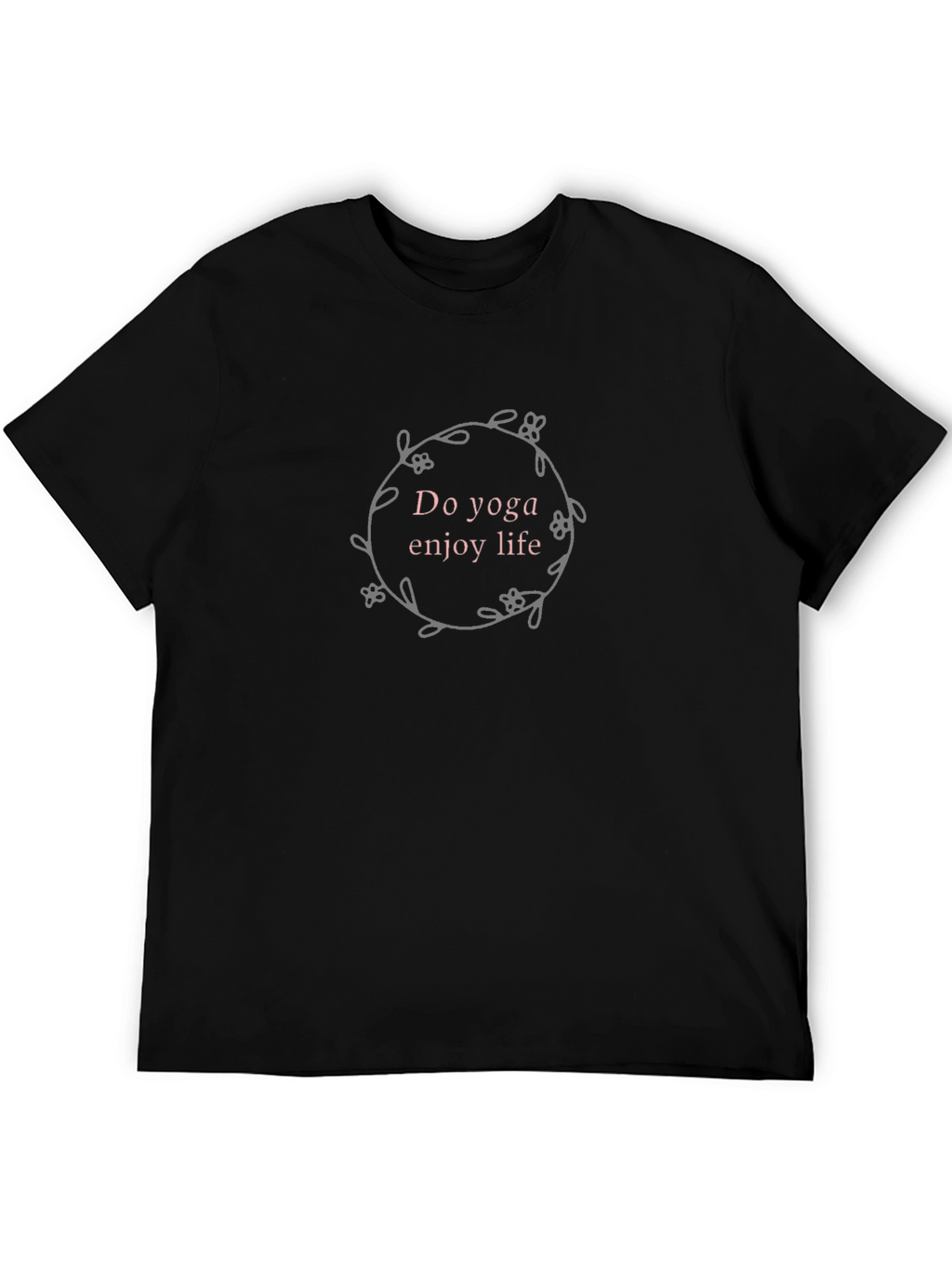 Yoga Life Graphic Tee - Black
