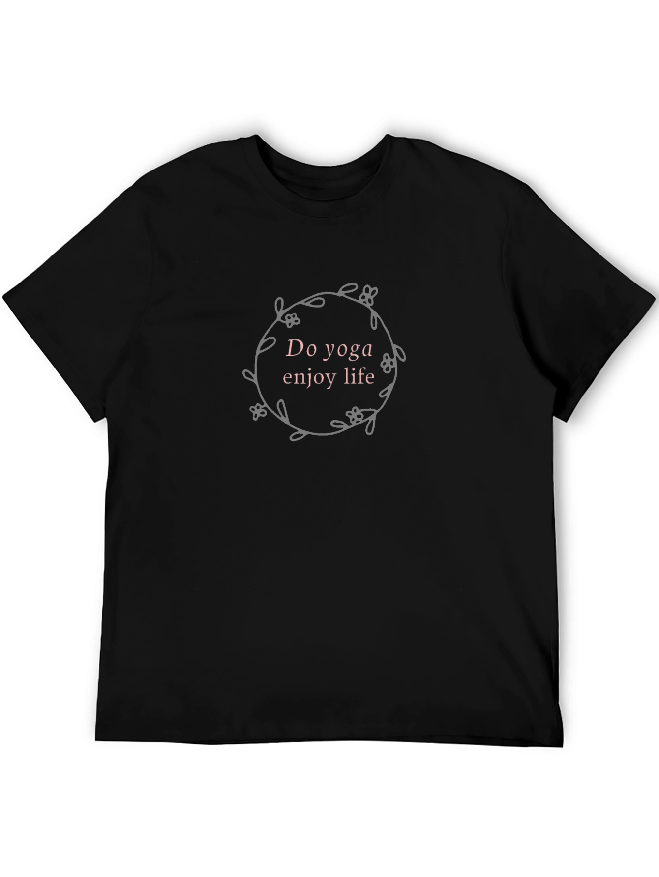 Yoga Life Graphic Tee - Black