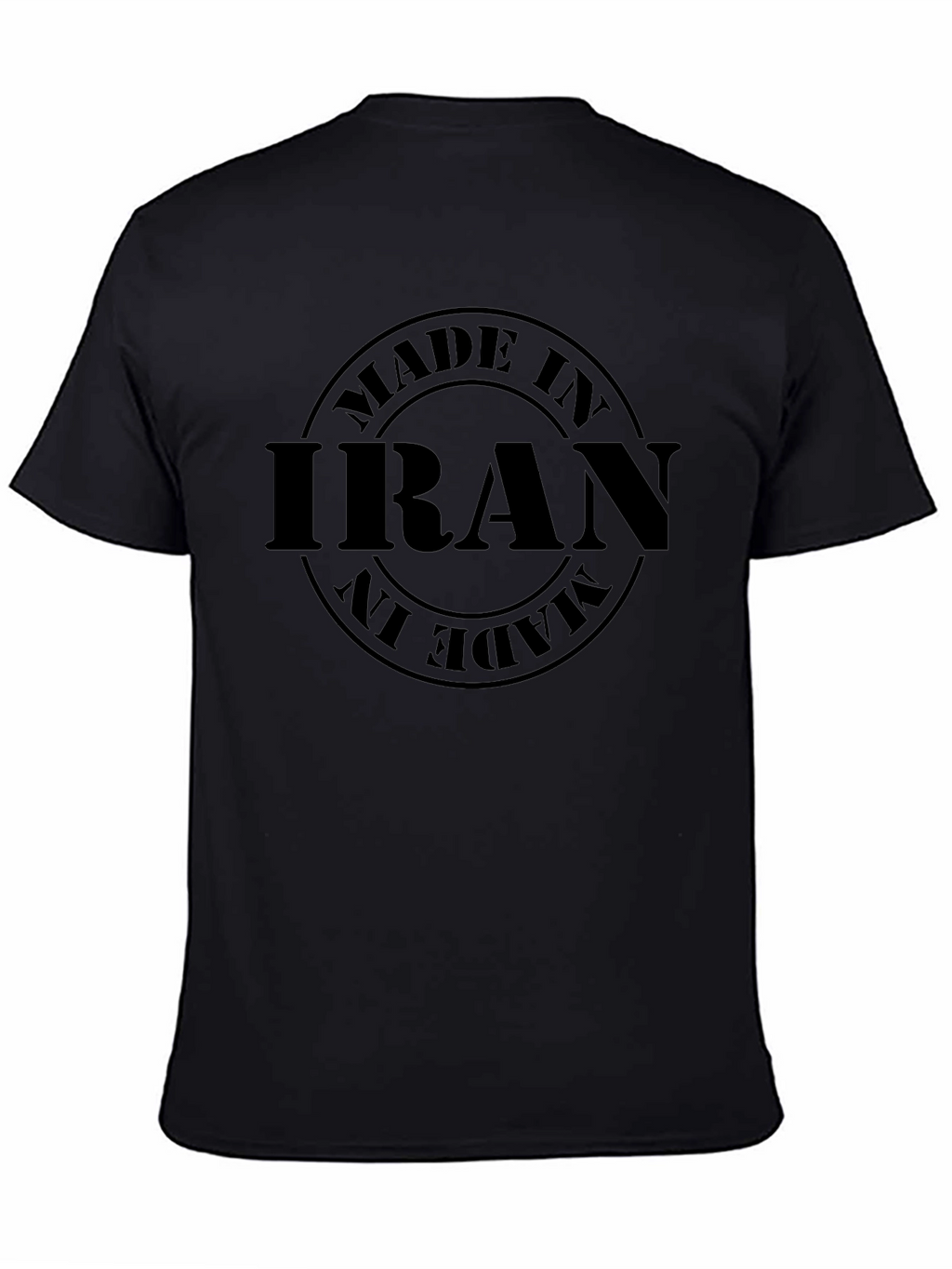 Made in Iran Black T-Shirt