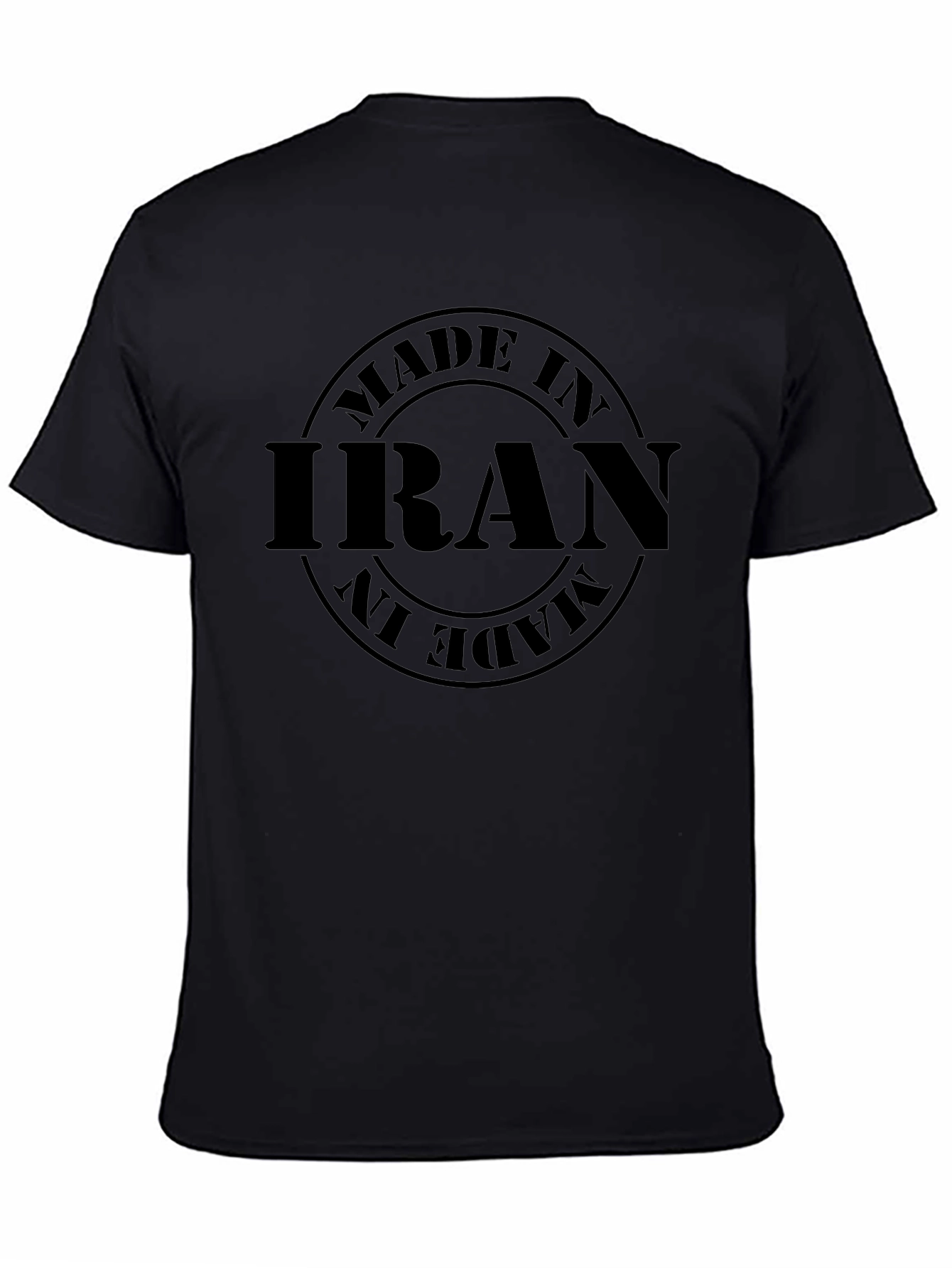 Made in Iran Black T-Shirt