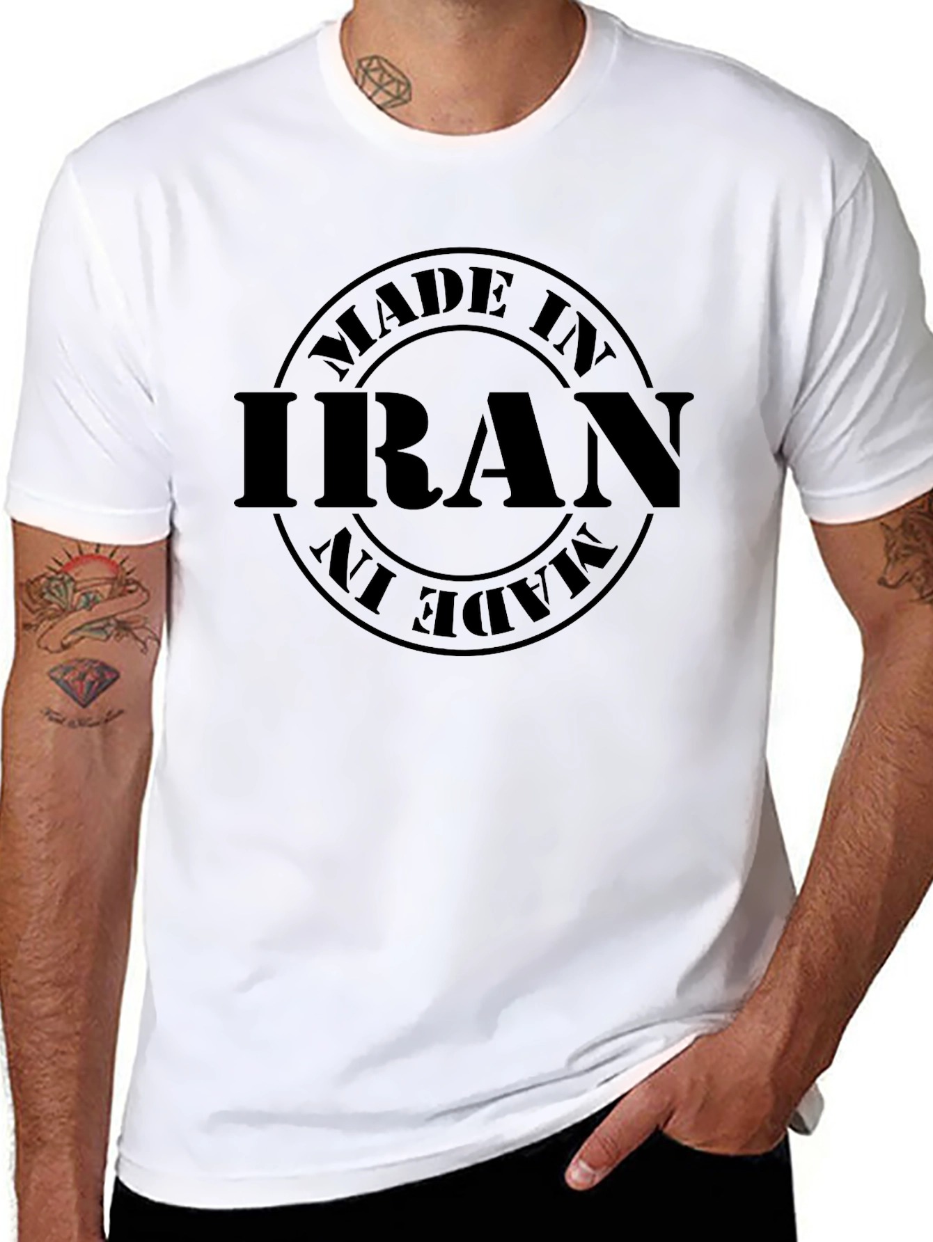 Made in Iran Black T-Shirt