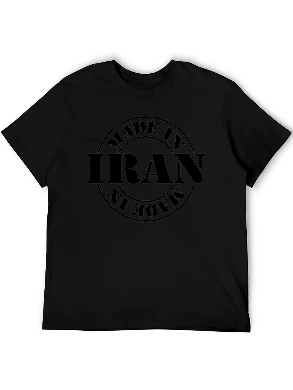 Made in Iran Black T-Shirt