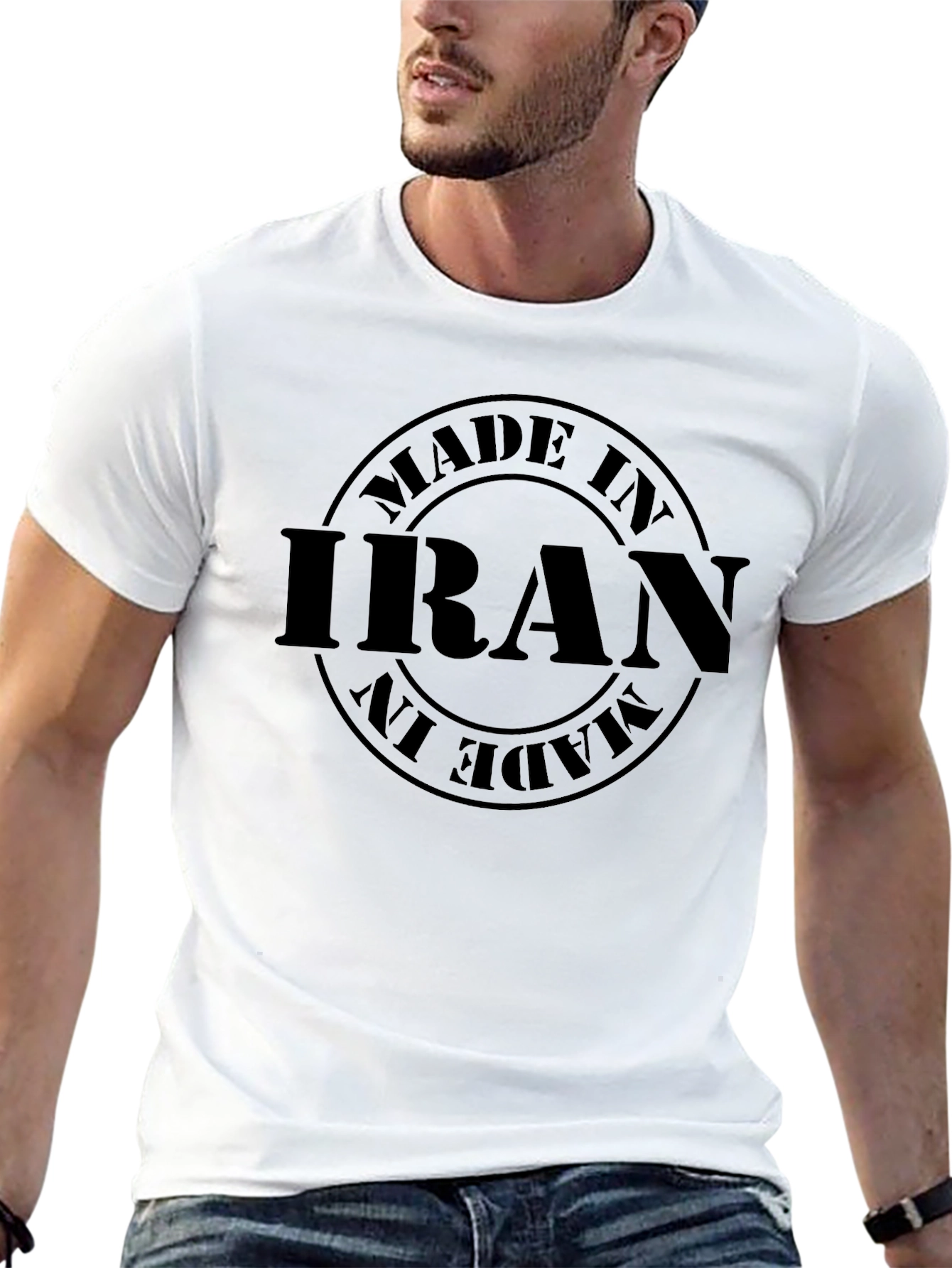 Made in Iran Black T-Shirt