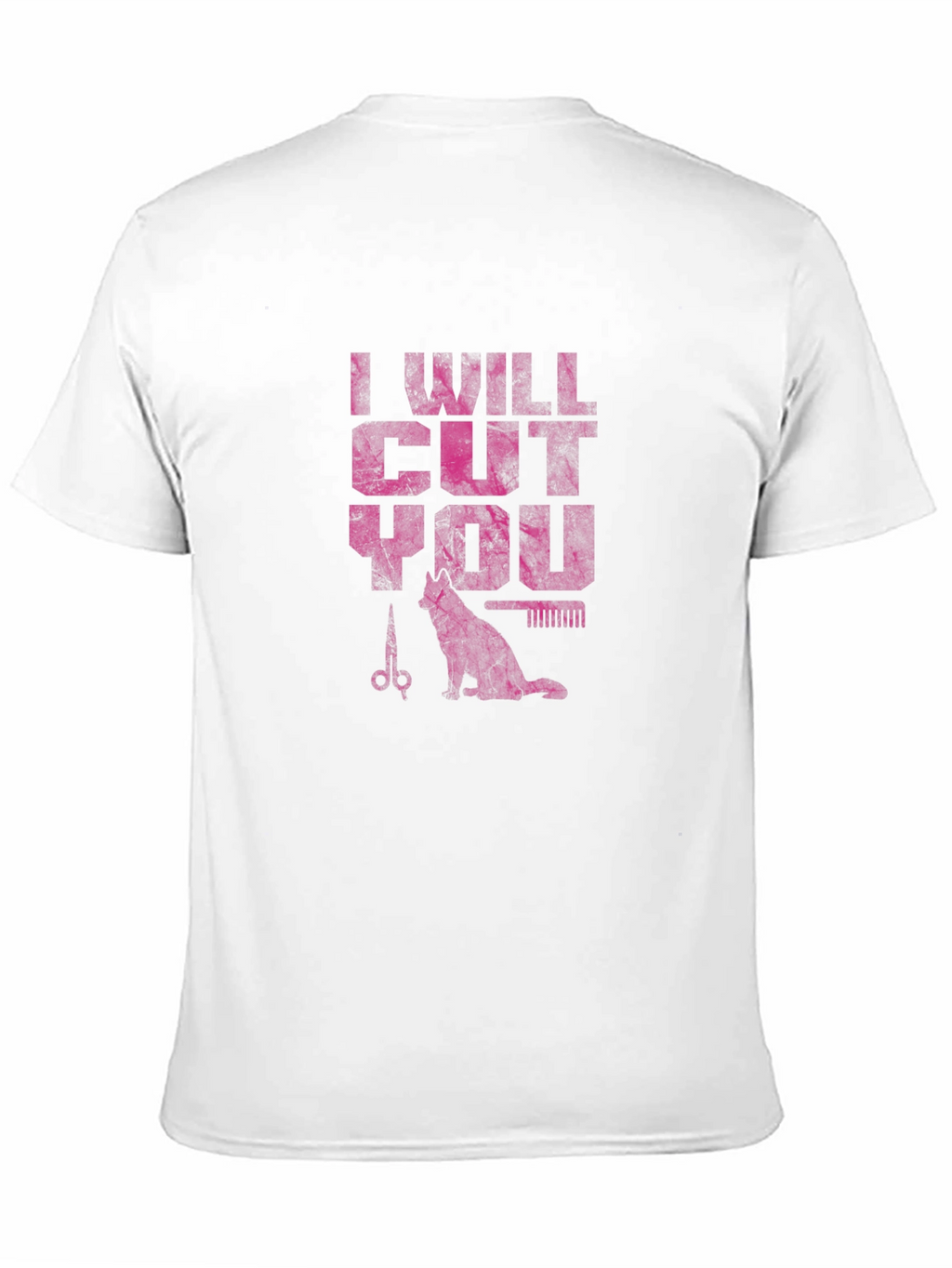 I Will Cut You T-Shirt - Barber Cat