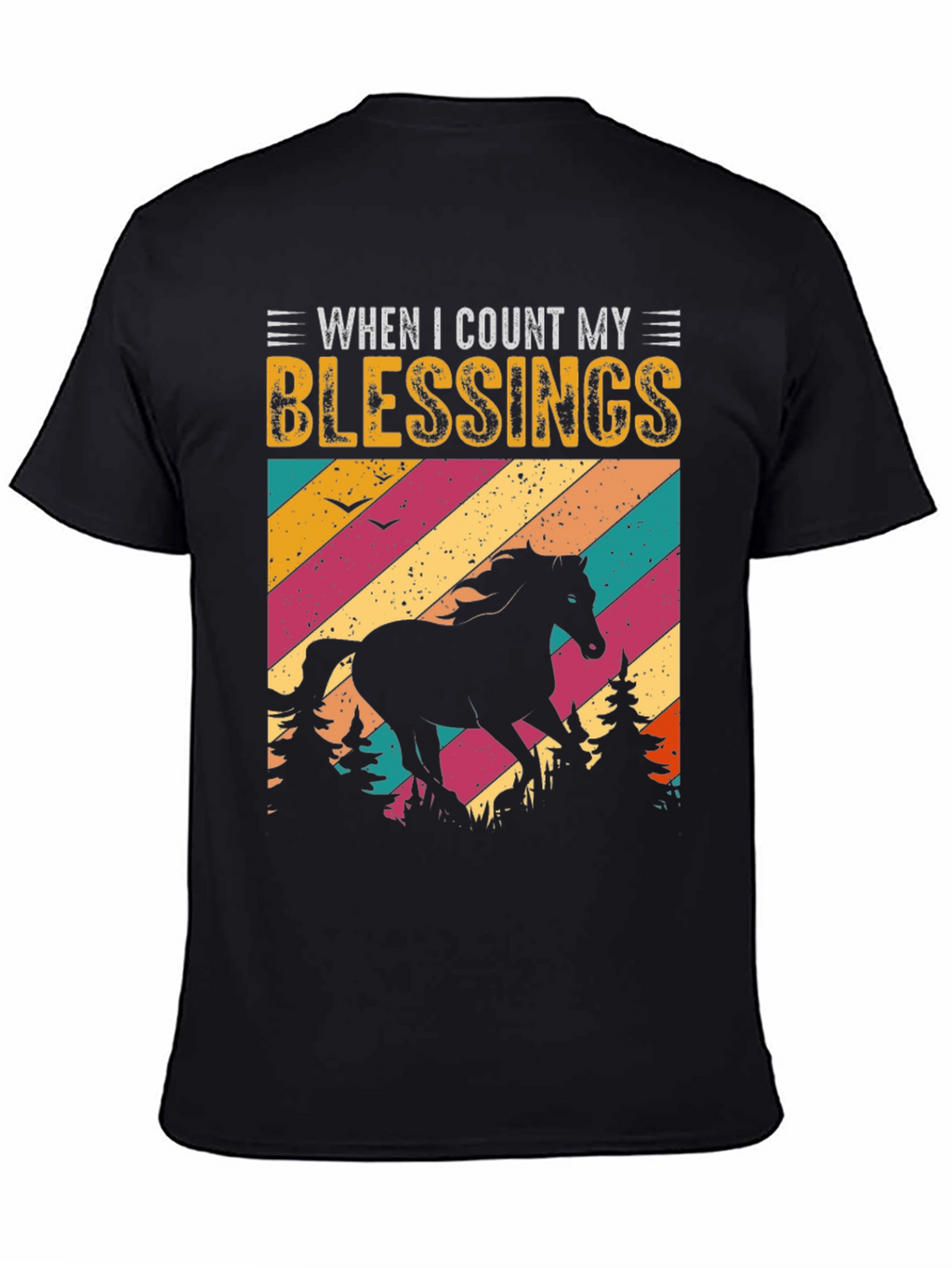 Blessings Horse Graphic Tee