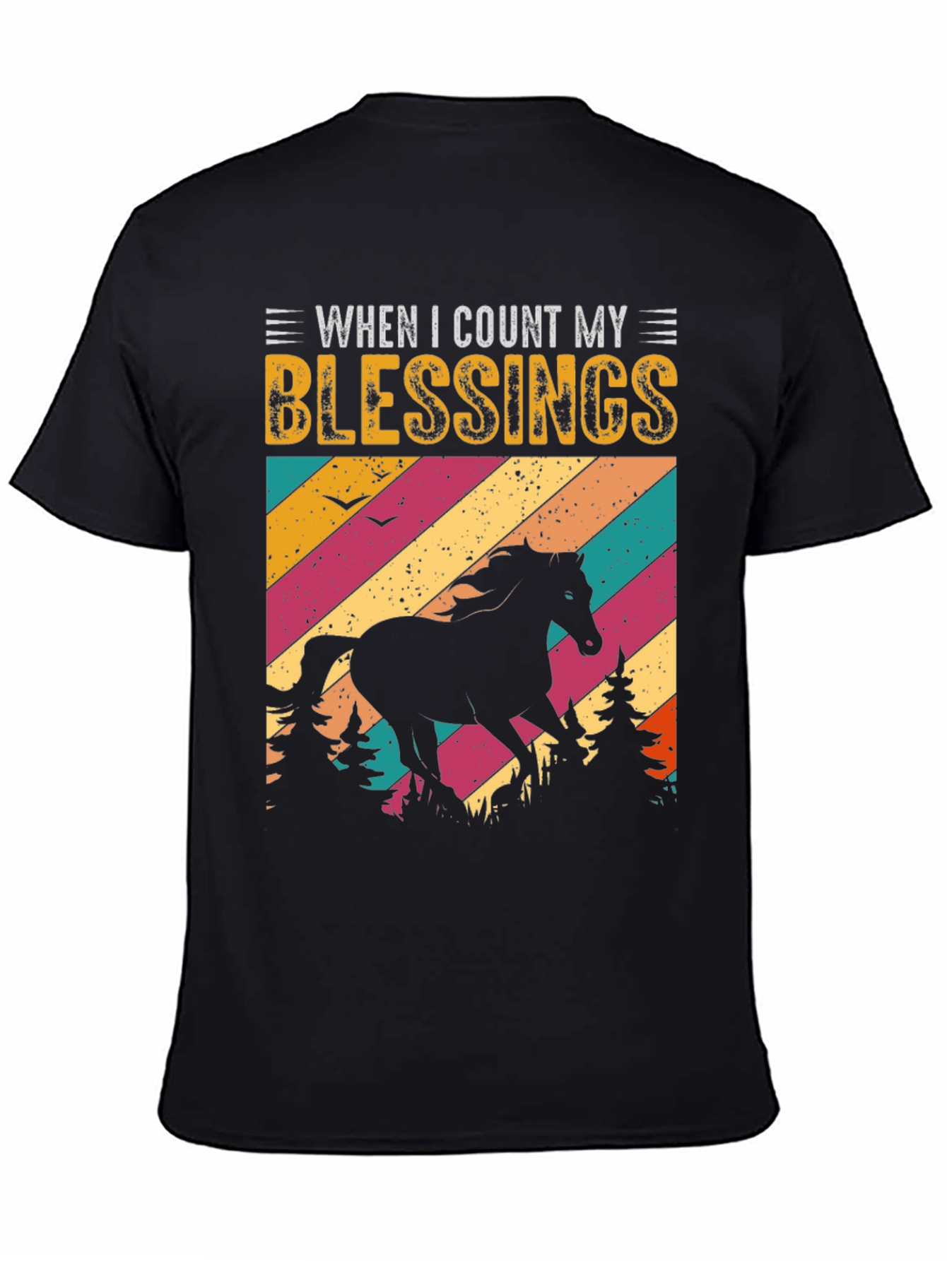 Blessings Horse Graphic Tee