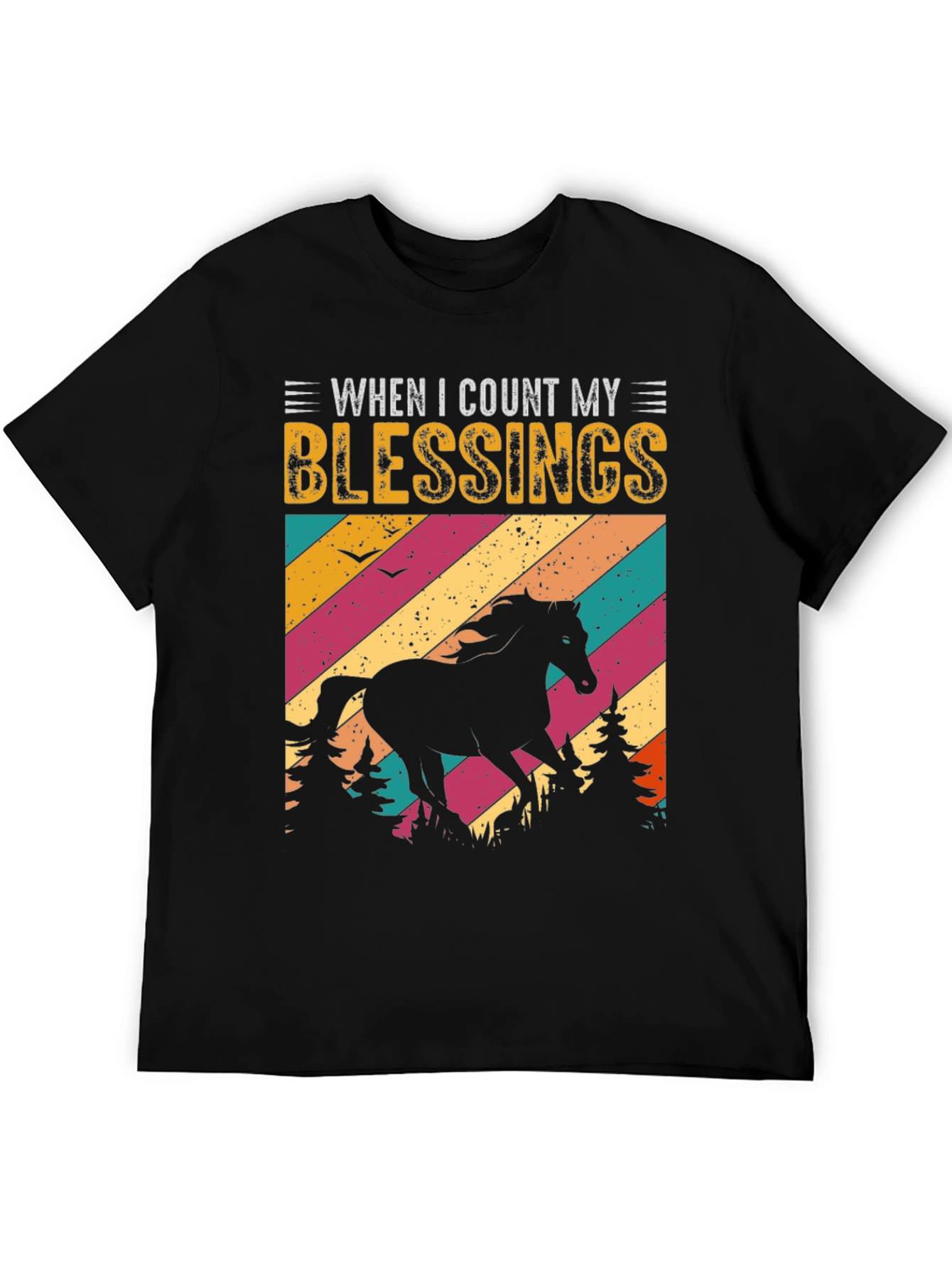 Blessings Horse Graphic Tee