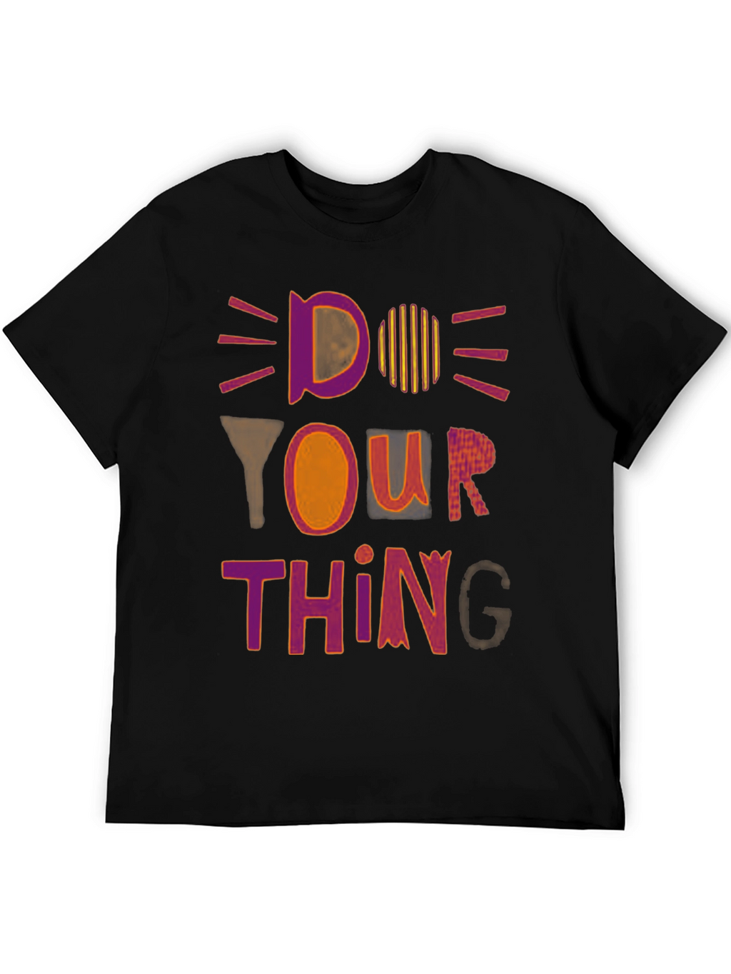 Do Your Thing Graphic Tee - Black