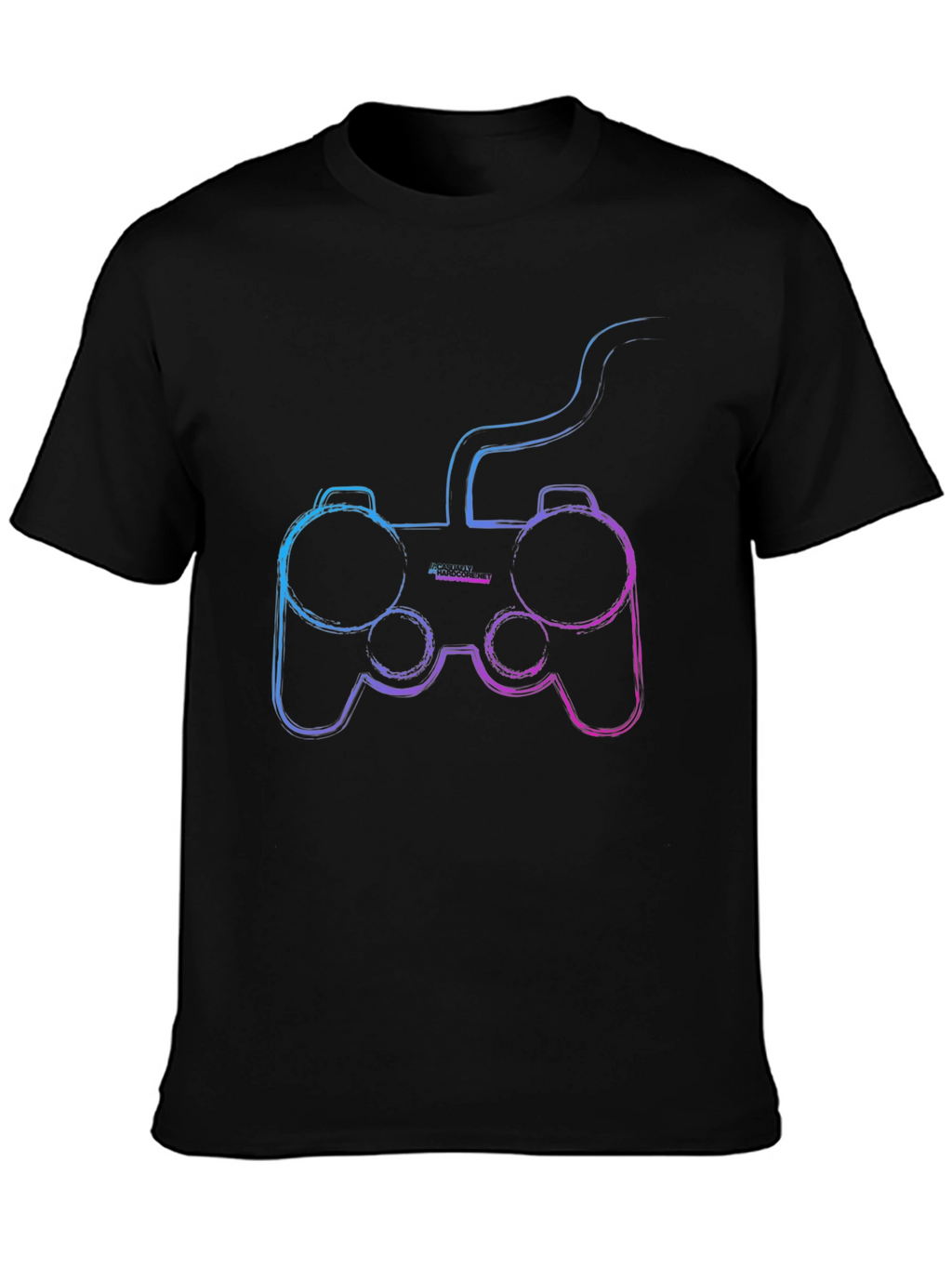 Gamer T-Shirt - Retro Neon Controller Design
