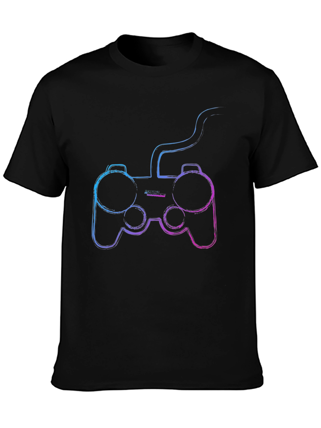 Gamer T-Shirt - Retro Neon Controller Design