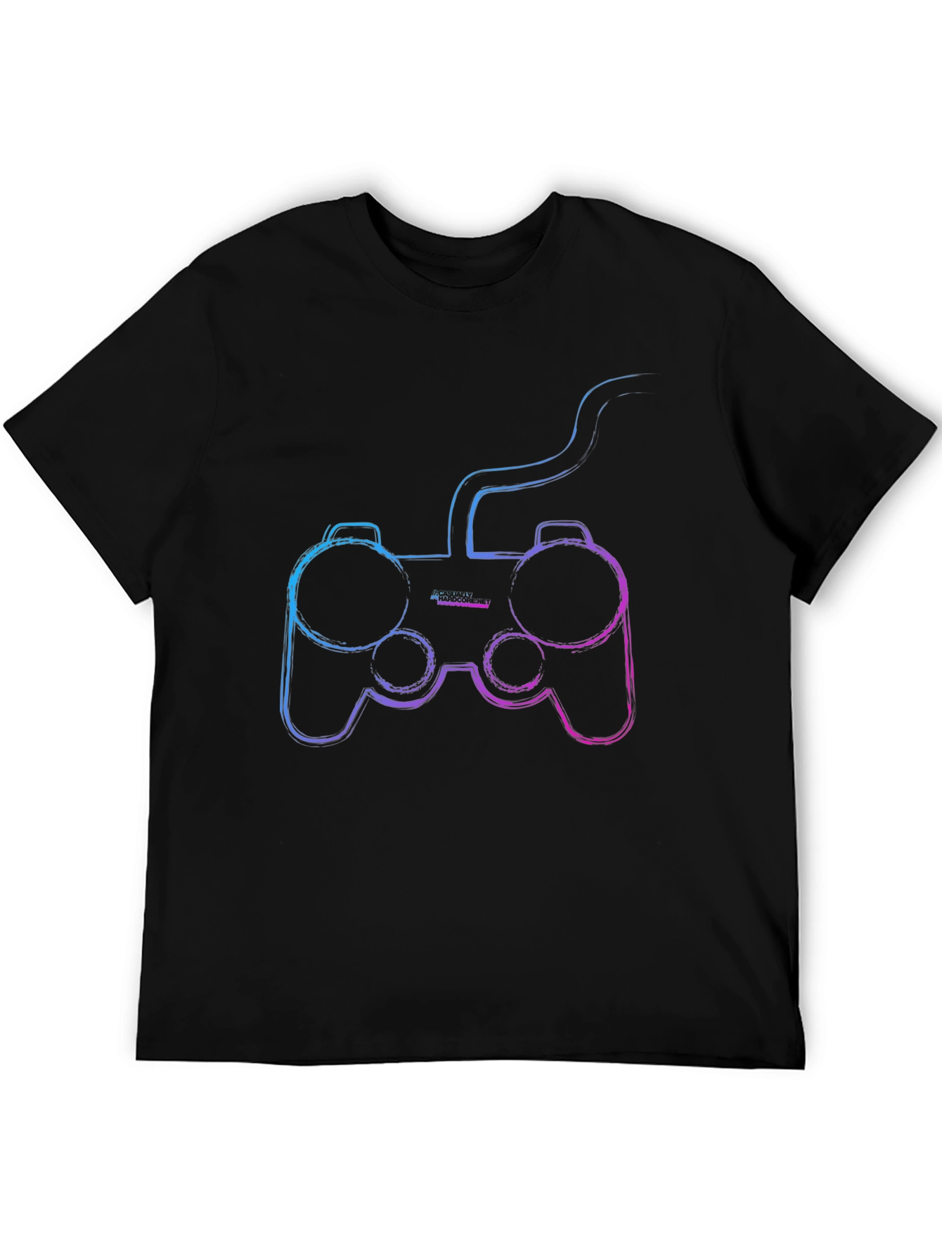 Gamer T-Shirt - Retro Neon Controller Design