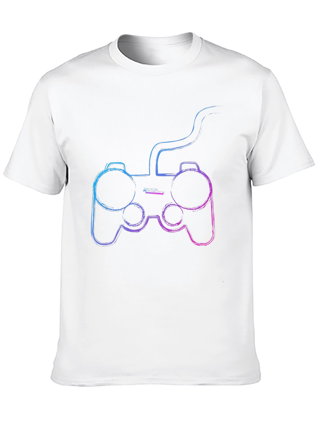 Gamer T-Shirt - Retro Neon Controller Design