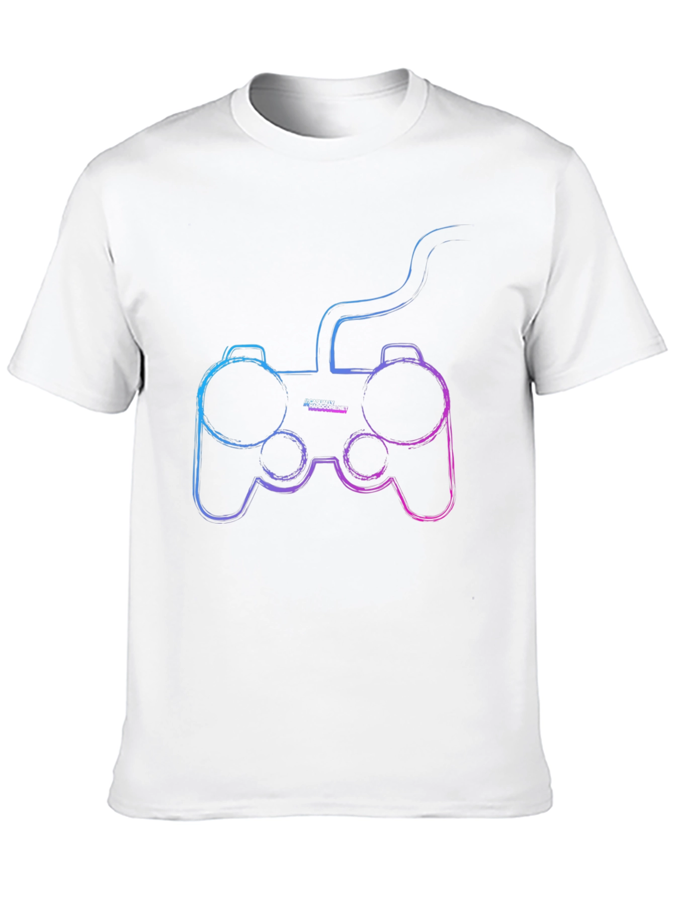 Gamer T-Shirt - Retro Neon Controller Design