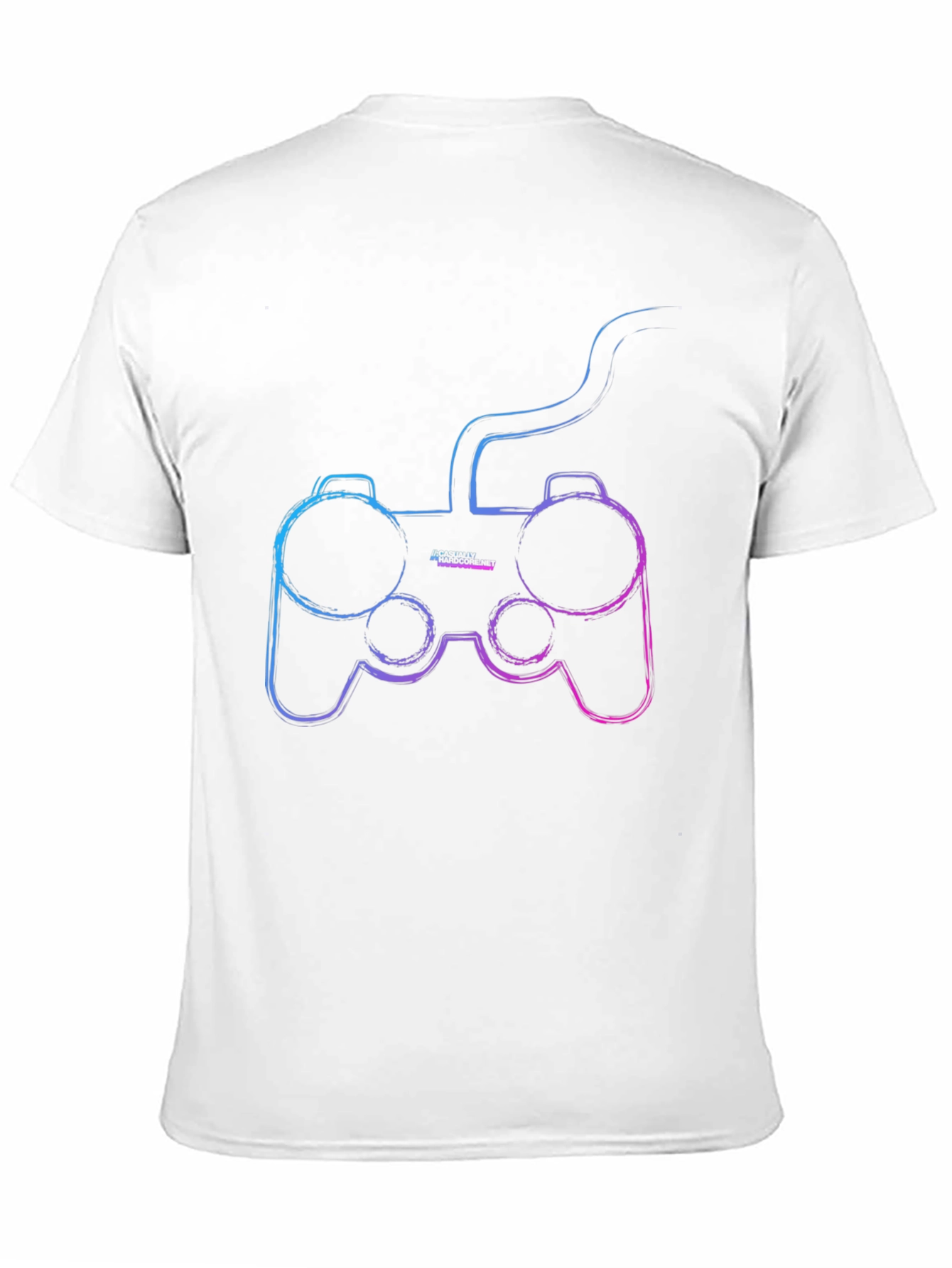 Gamer T-Shirt - Retro Neon Controller Design
