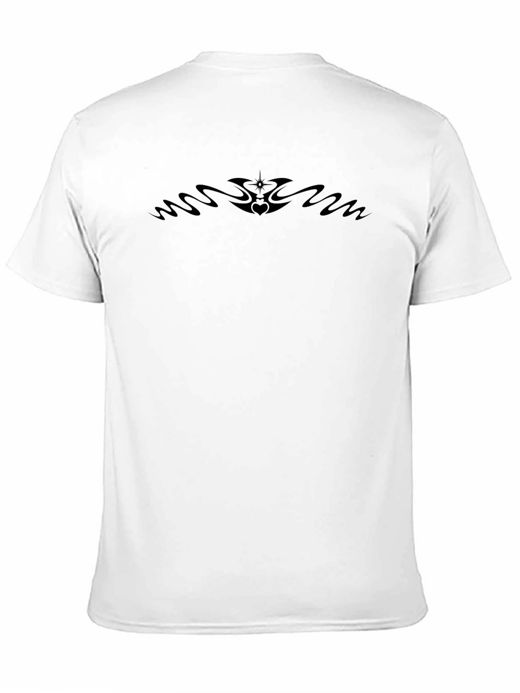 Stylish Black Graphic Print T-Shirt