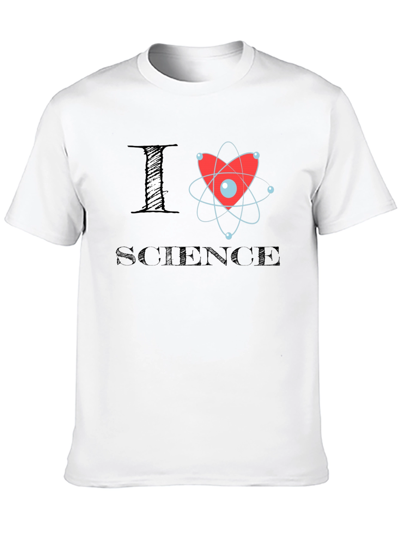 I Heart Science T-Shirt Funny Science Tee