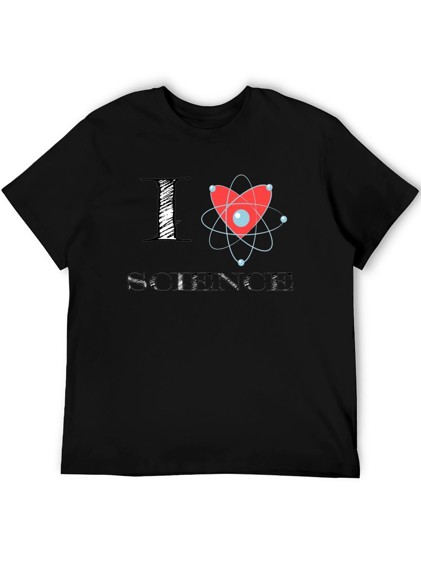 I Heart Science T-Shirt Funny Science Tee