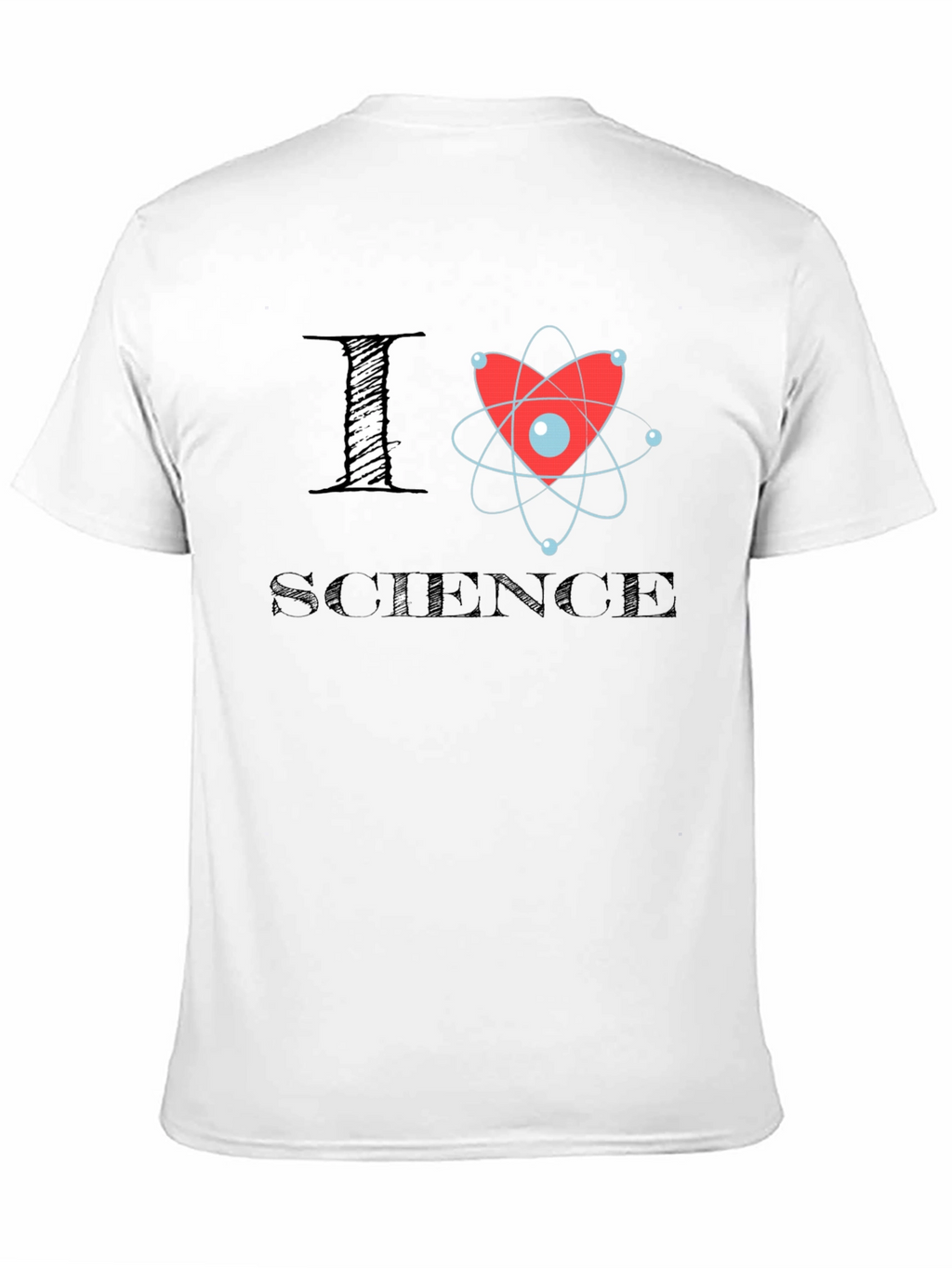 I Heart Science T-Shirt Funny Science Tee