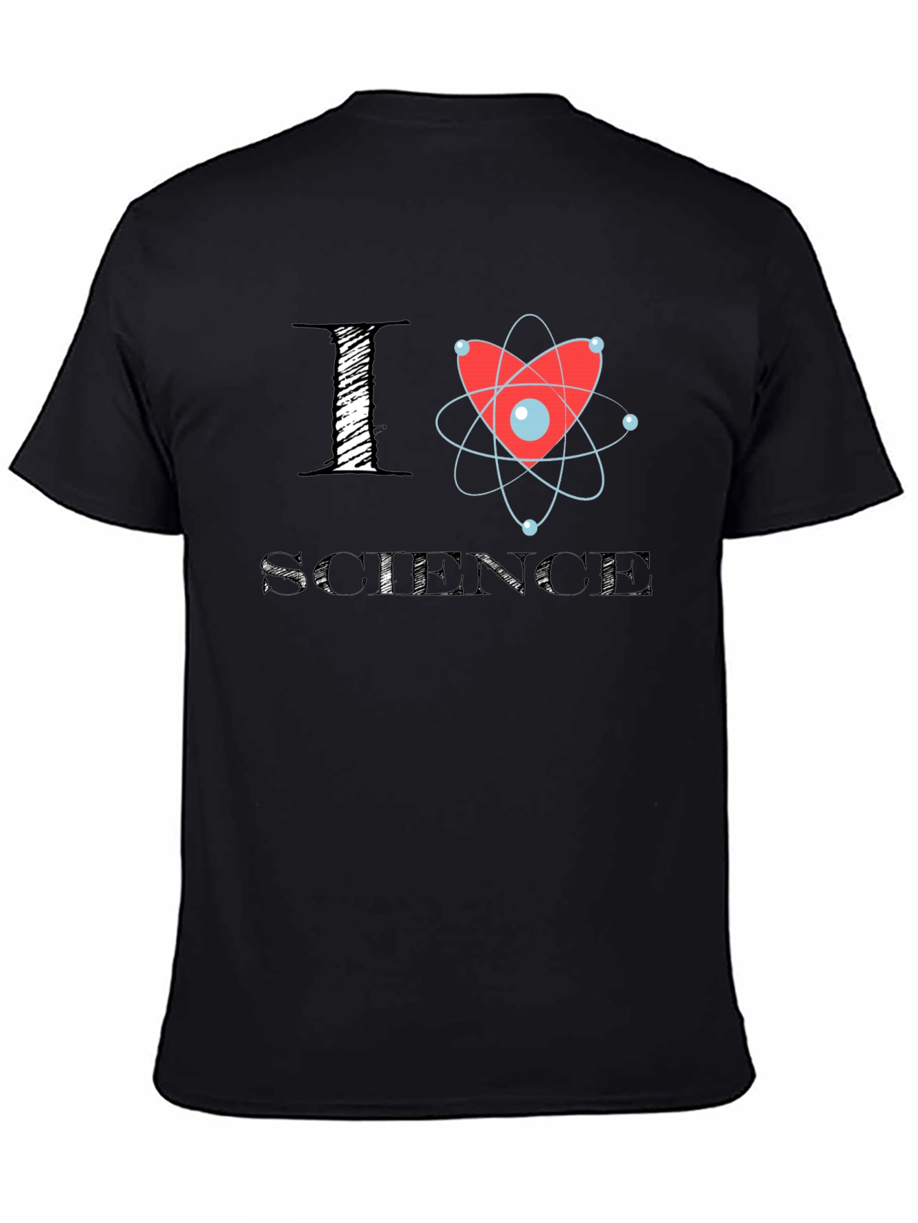 I Heart Science T-Shirt Funny Science Tee