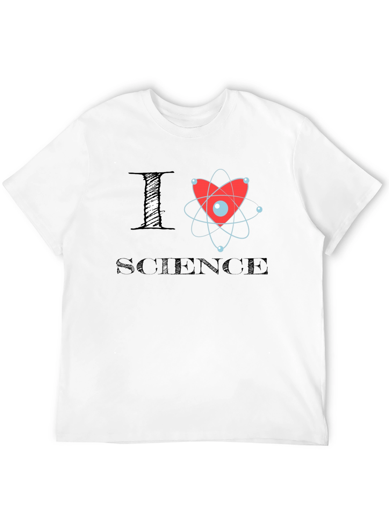 I Heart Science T-Shirt Funny Science Tee