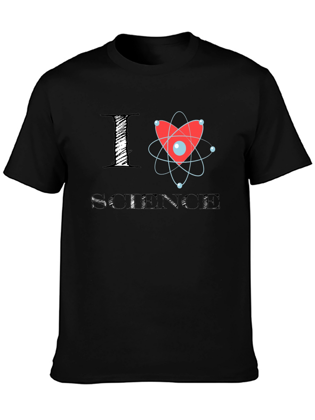 I Heart Science T-Shirt Funny Science Tee
