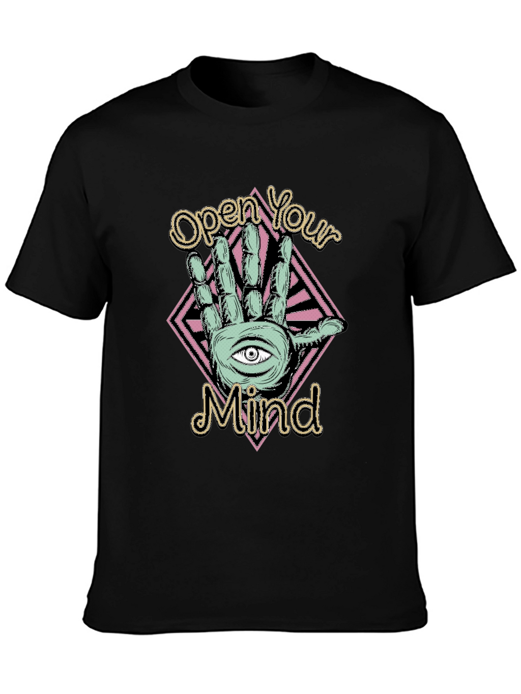 Open Your Mind T-Shirt - Graphic Design Tee