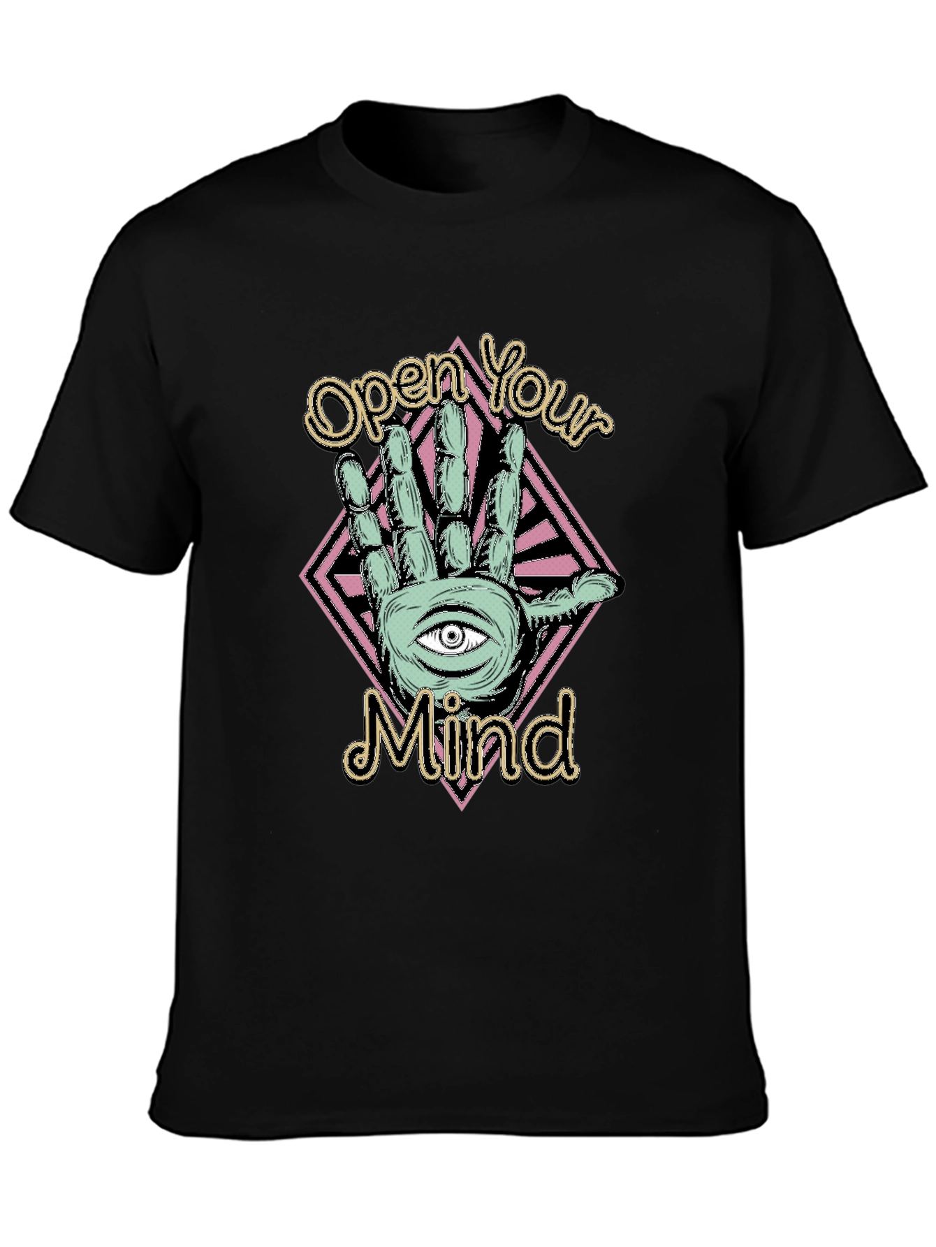 Open Your Mind T-Shirt - Graphic Design Tee