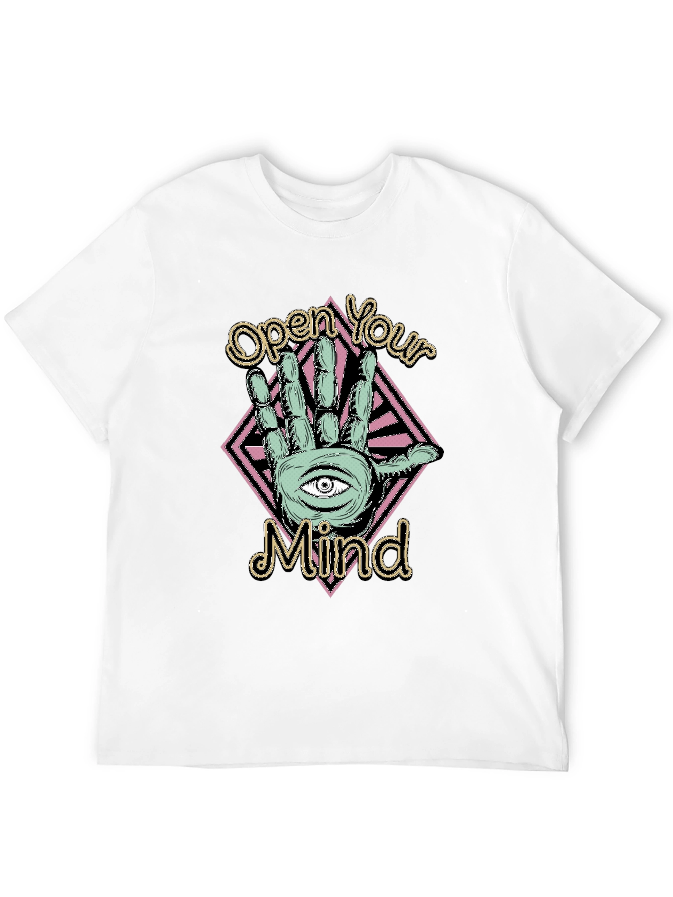 Open Your Mind T-Shirt - Graphic Design Tee