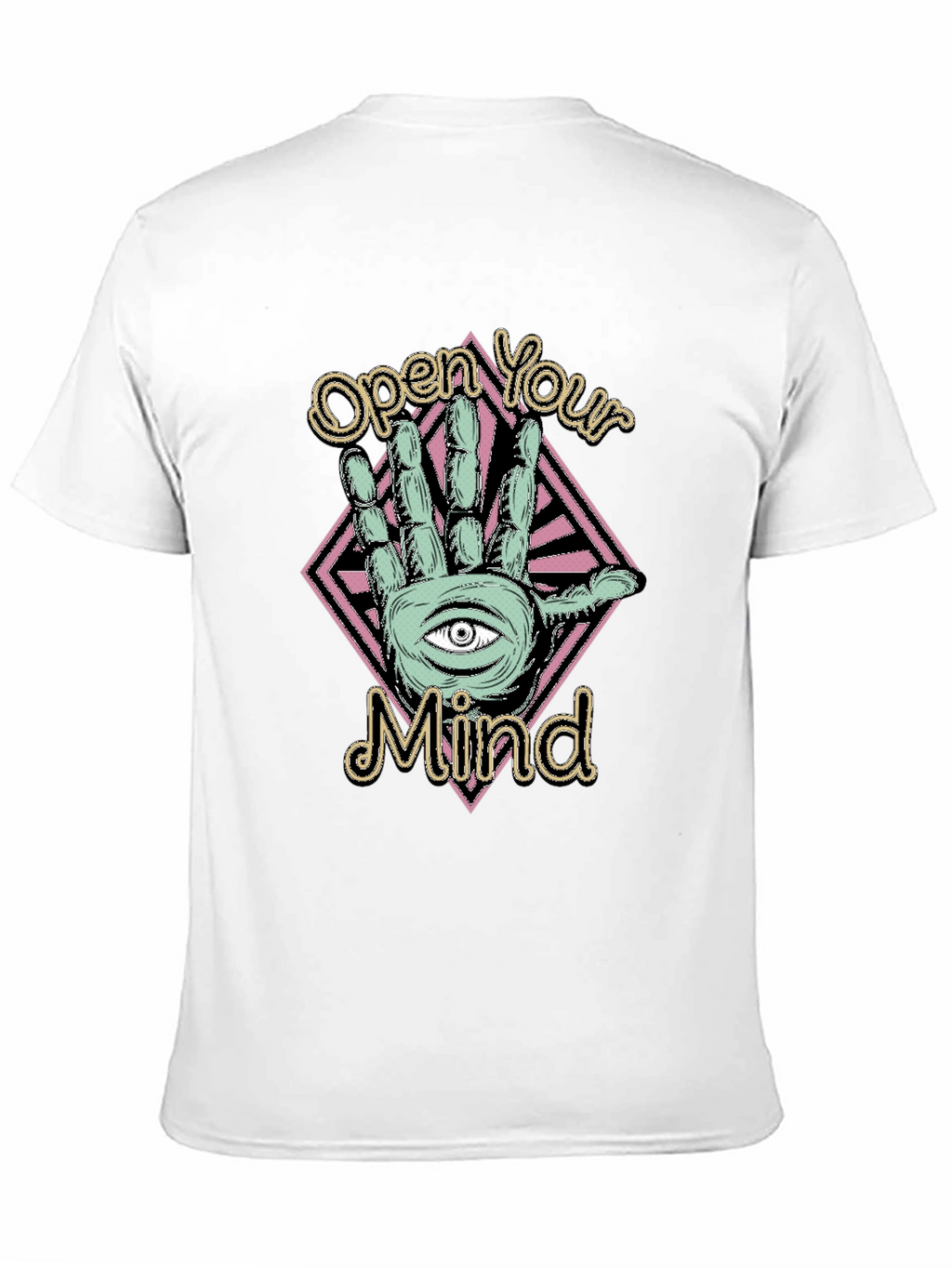 Open Your Mind T-Shirt - Graphic Design Tee