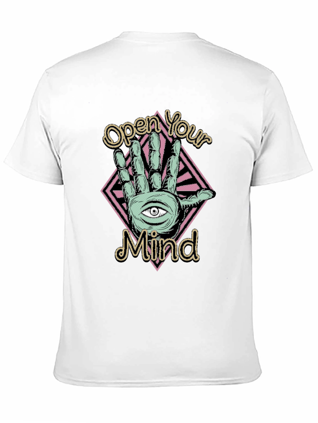 Open Your Mind T-Shirt - Graphic Design Tee