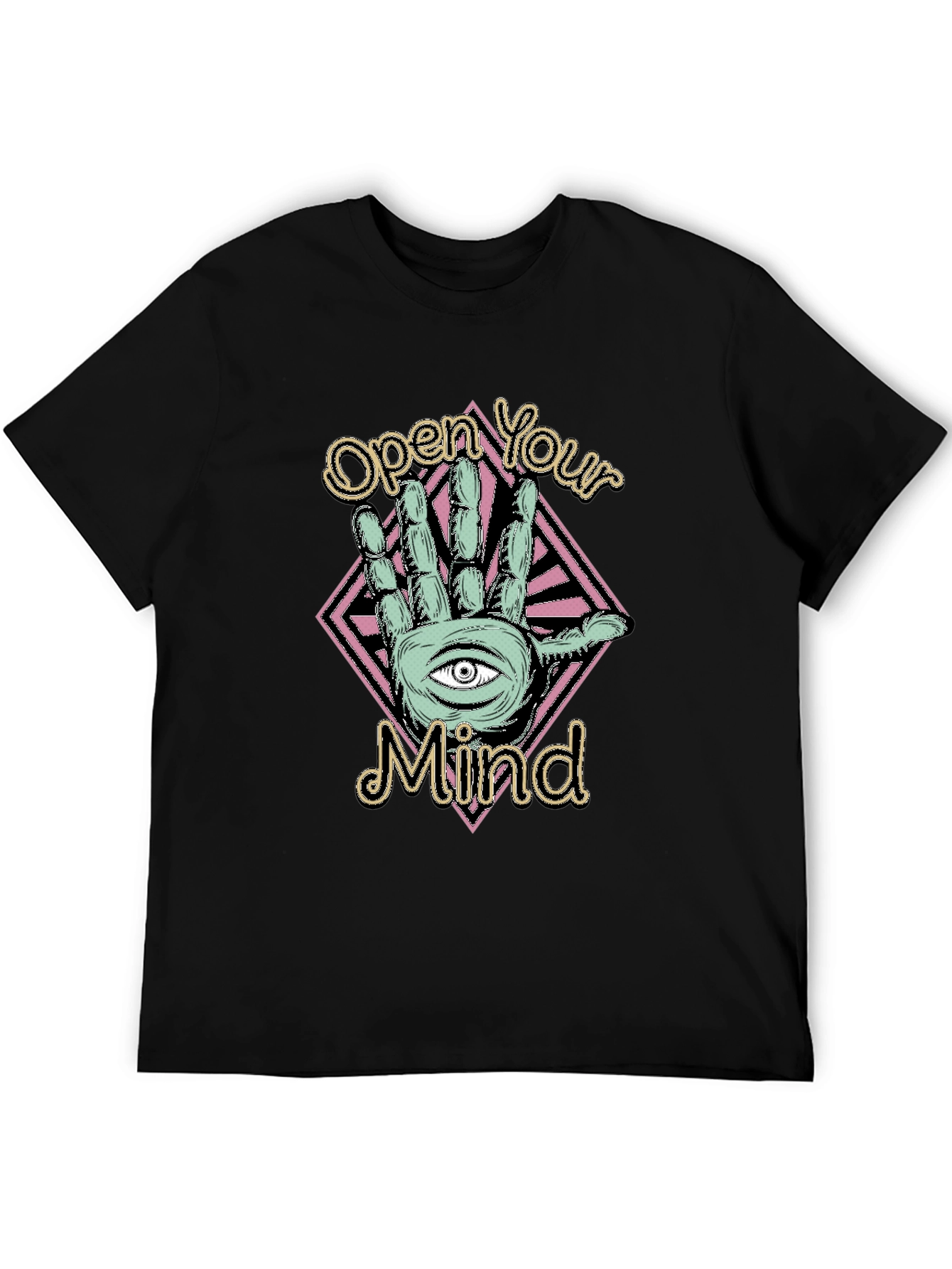 Open Your Mind T-Shirt - Graphic Design Tee