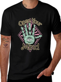 Open Your Mind T-Shirt - Graphic Design Tee