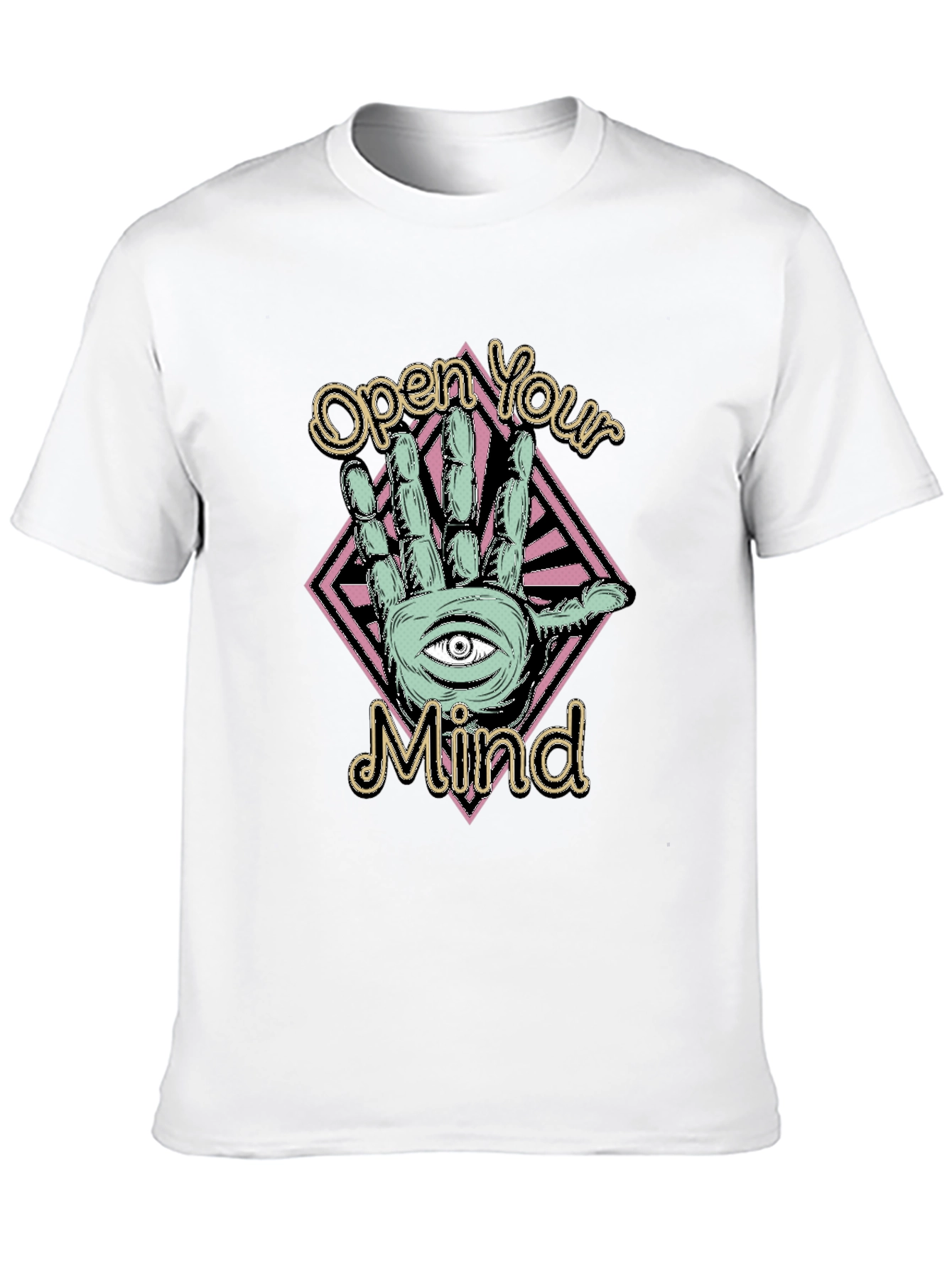 Open Your Mind T-Shirt - Graphic Design Tee