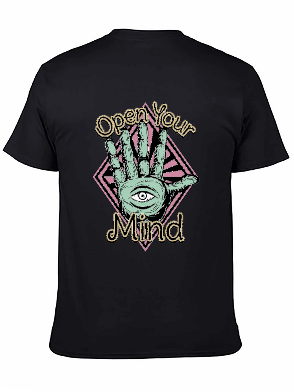 Open Your Mind T-Shirt - Graphic Design Tee