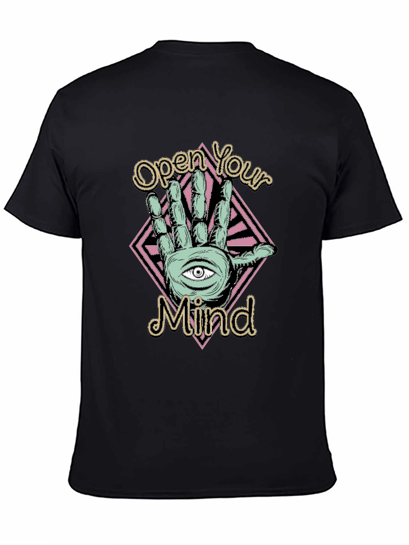 Open Your Mind T-Shirt - Graphic Design Tee