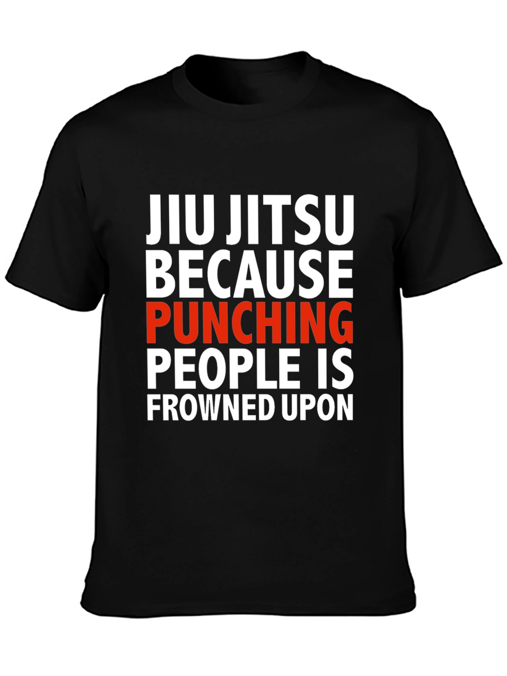 Jiu Jitsu Punching People T-Shirt