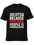 Jiu Jitsu Punching People T-Shirt