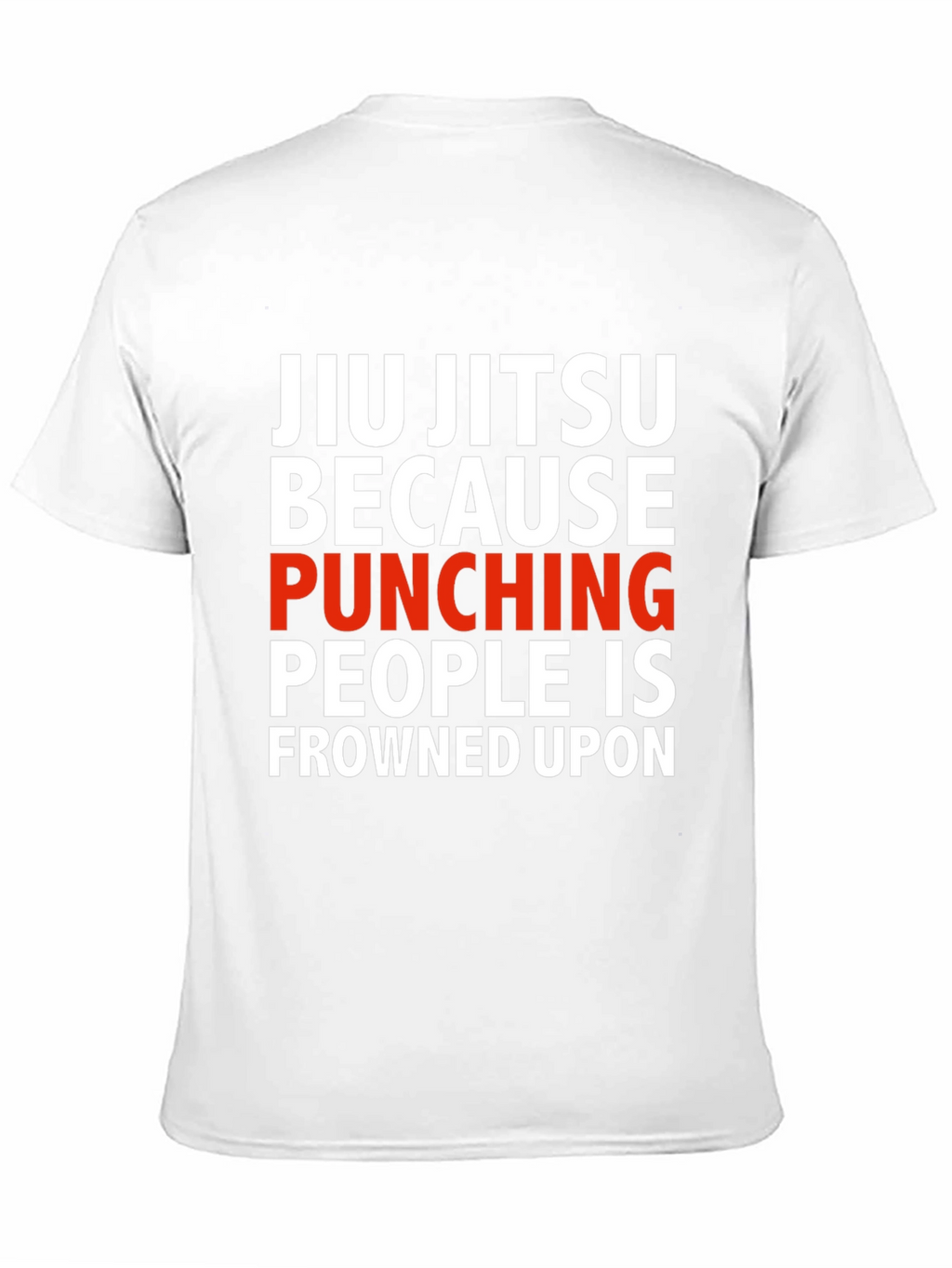Jiu Jitsu Punching People T-Shirt