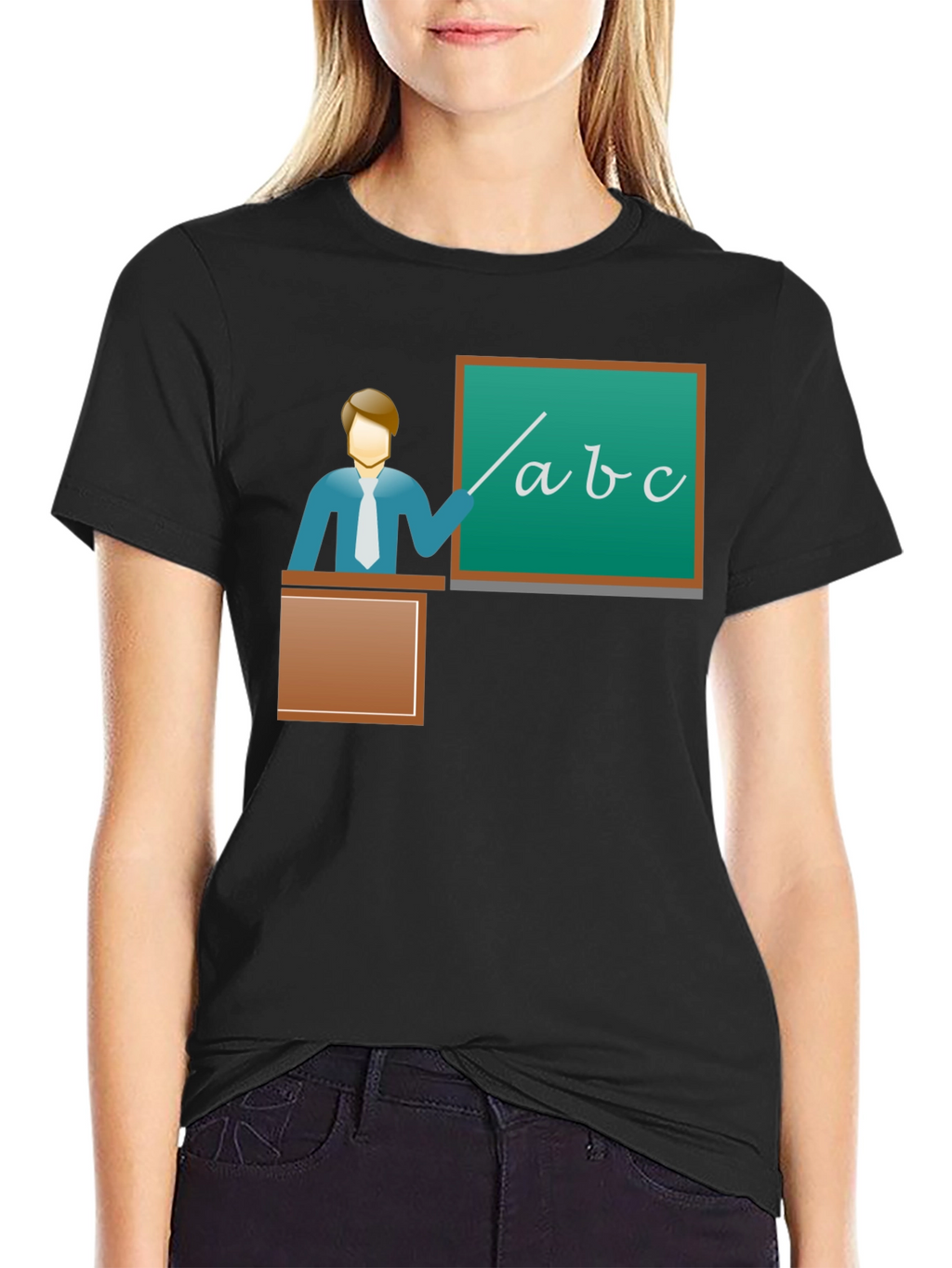 Teacher Graphic Tee - Educational Style