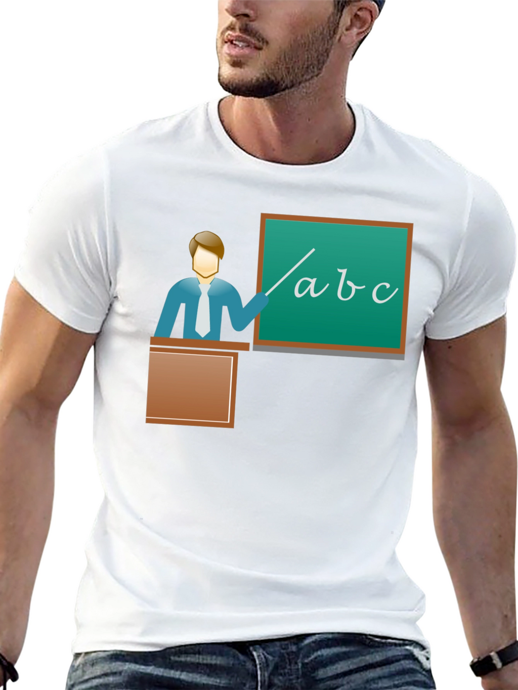 Teacher Graphic Tee - Educational Style