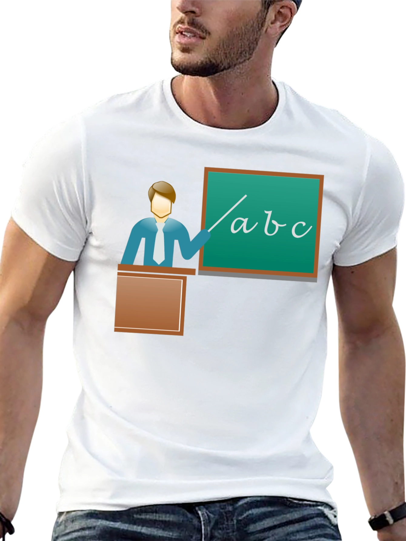 Teacher Graphic Tee - Educational Style