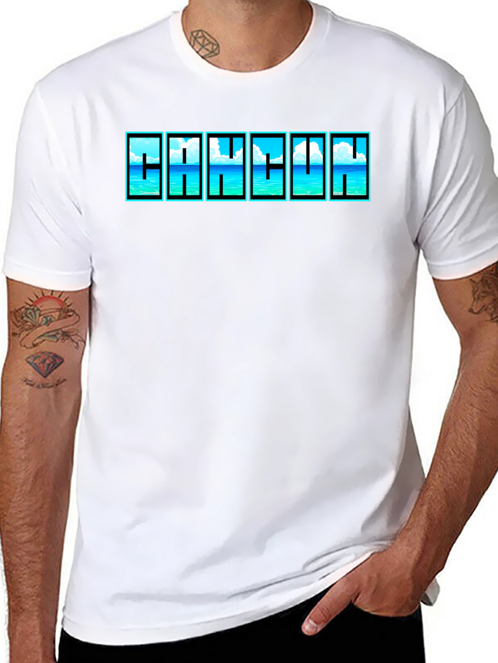 CANCUN Graphic T-Shirt - Vacation Ready