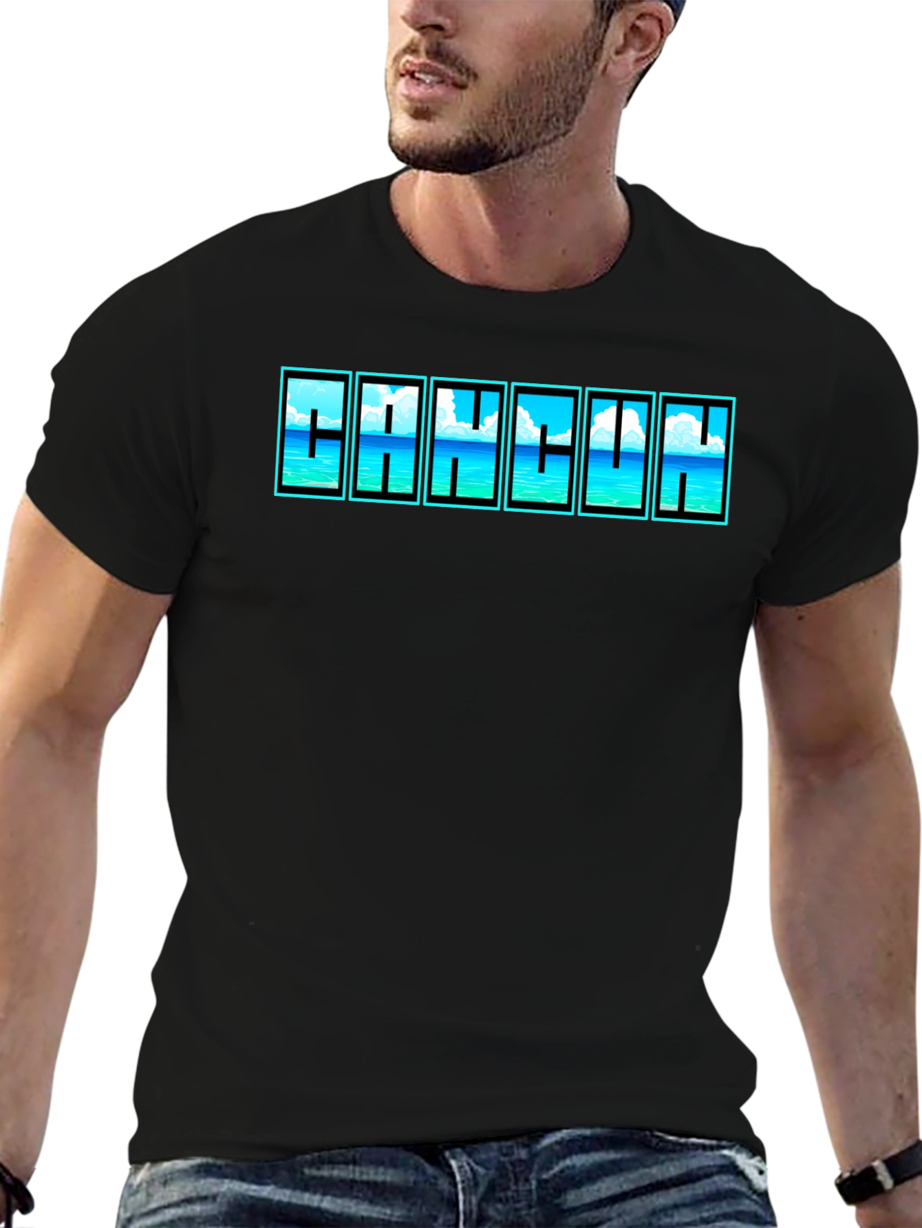 CANCUN Graphic T-Shirt - Vacation Ready