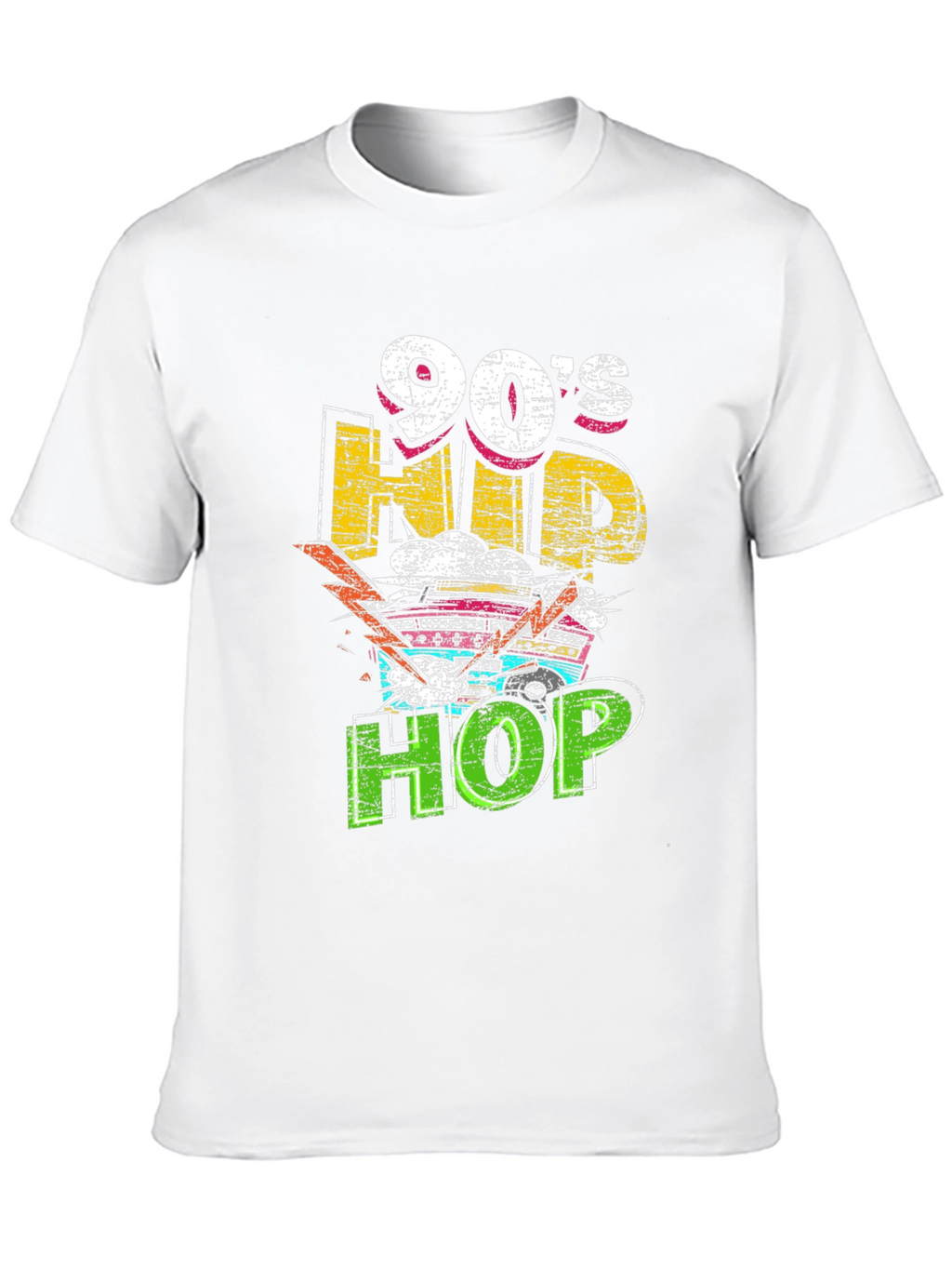 90s Hip Hop Graphic T-Shirt