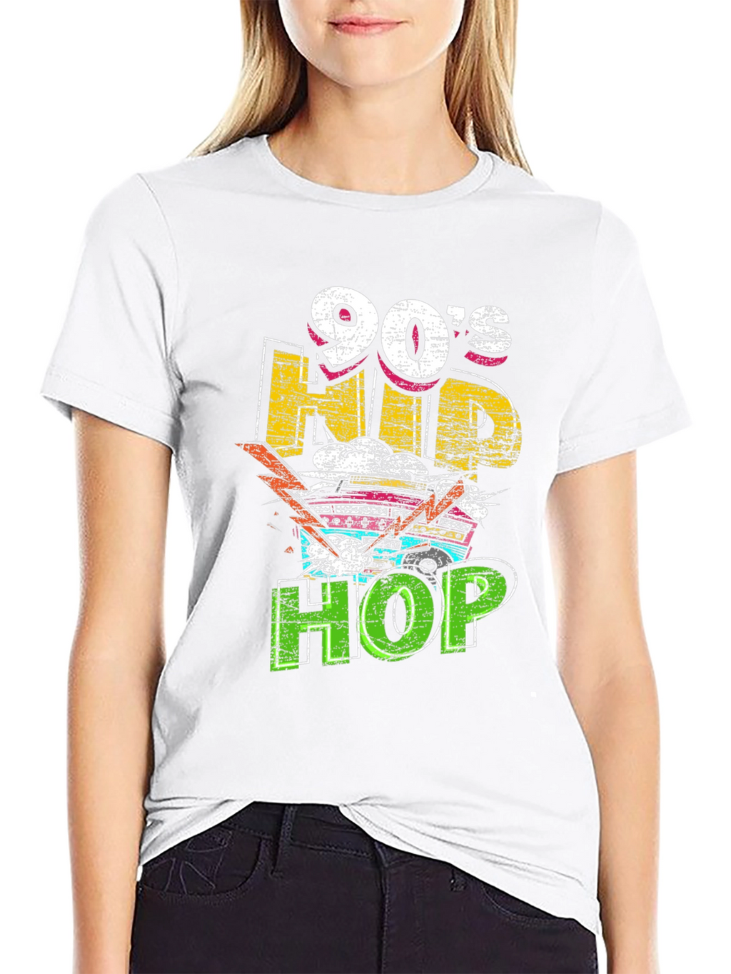 90s Hip Hop Graphic T-Shirt