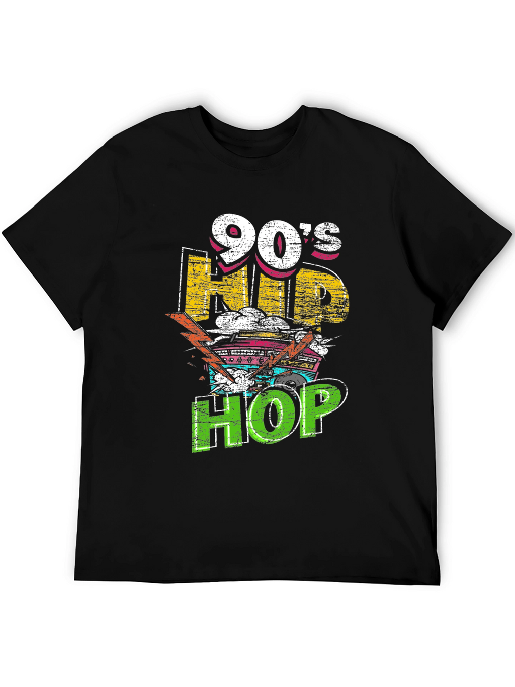 90s Hip Hop Graphic T-Shirt