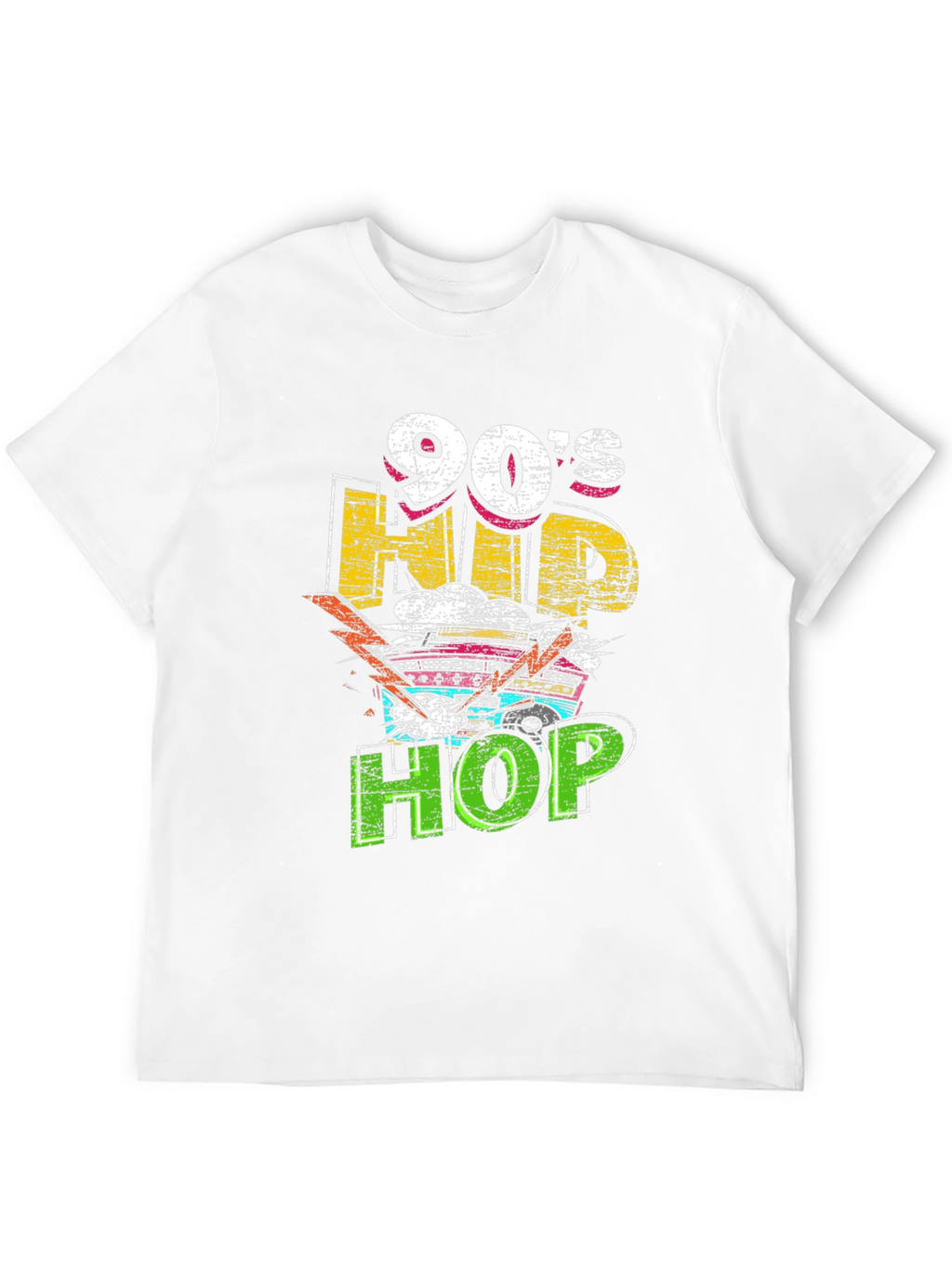 90s Hip Hop Graphic T-Shirt