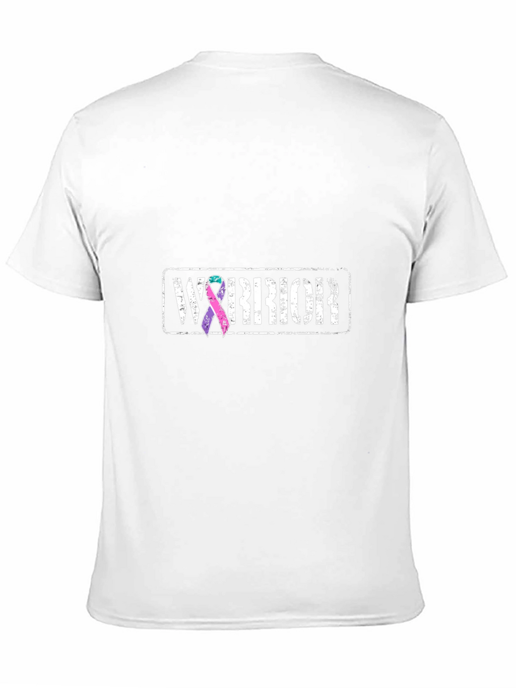 Warrior Ribbon Graphic Tee - Black