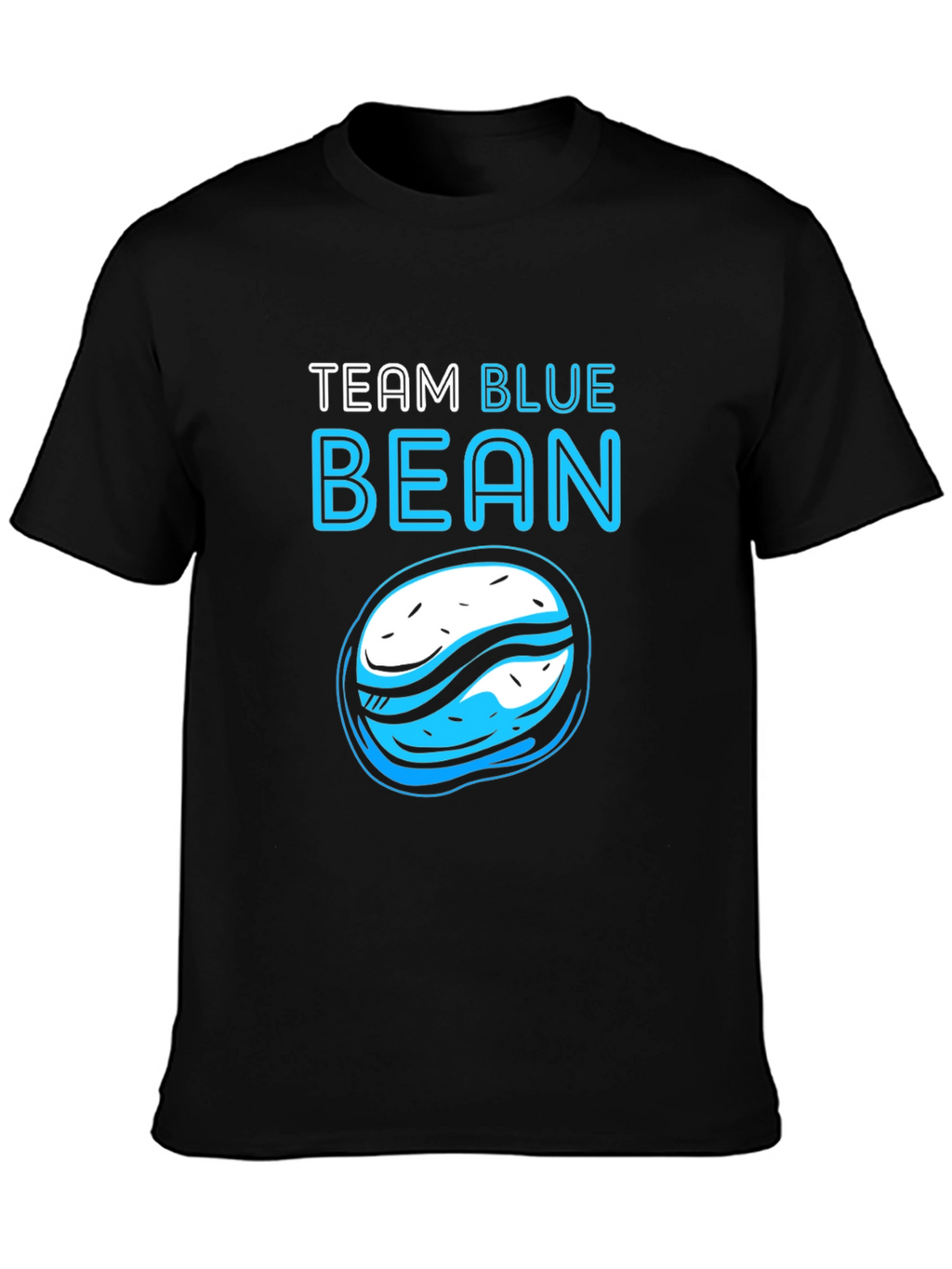 Team Blue Bean Graphic T-Shirt