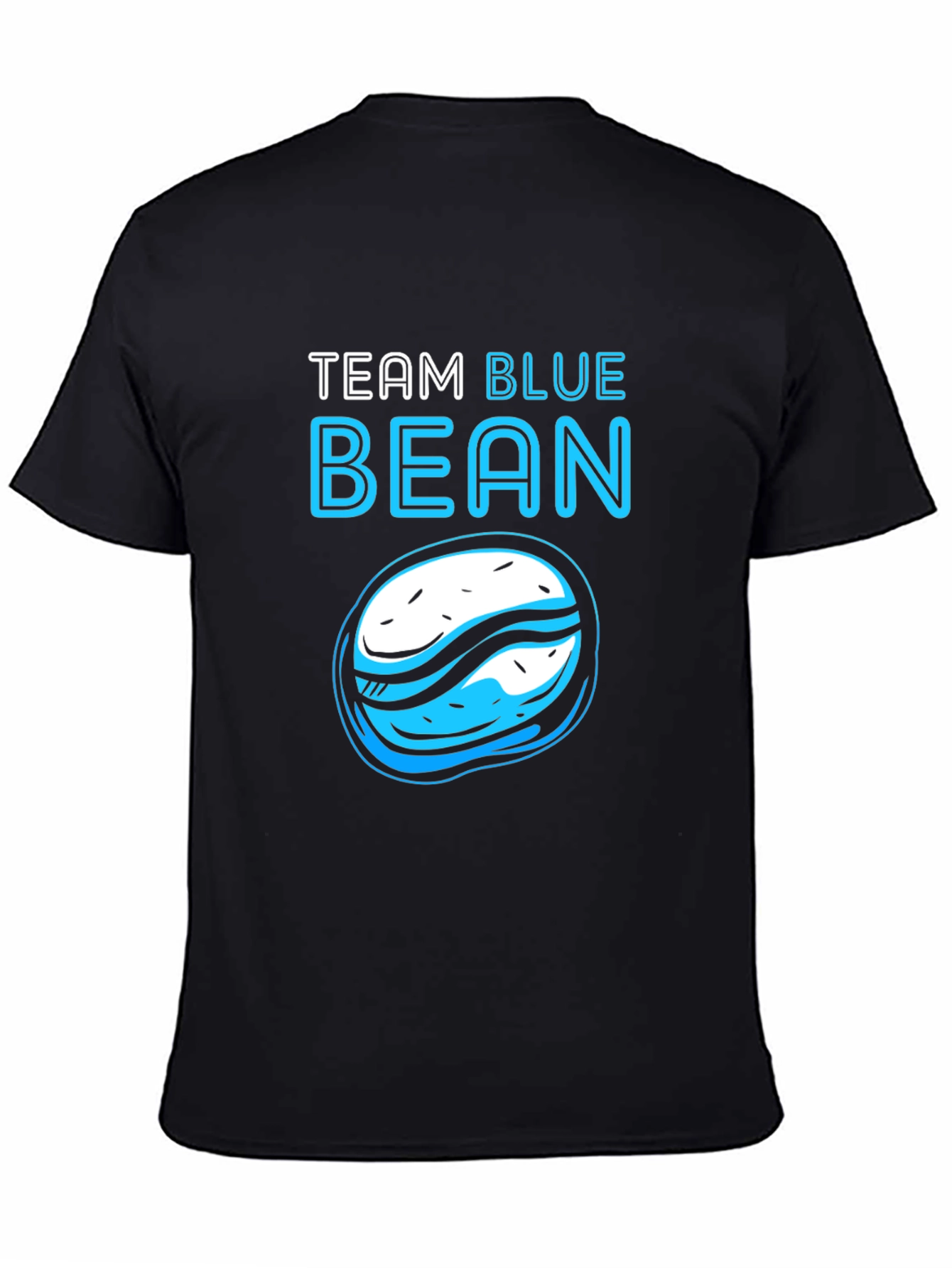 Team Blue Bean Graphic T-Shirt